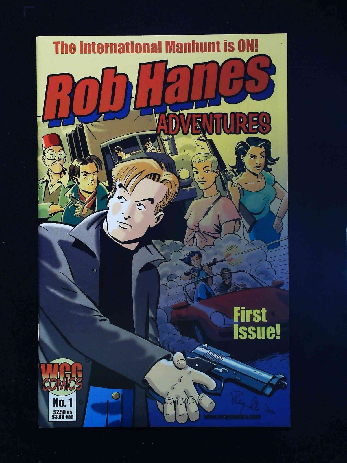 Rob Hanes Adventures #1 Wcg Comics 2000 Nm-