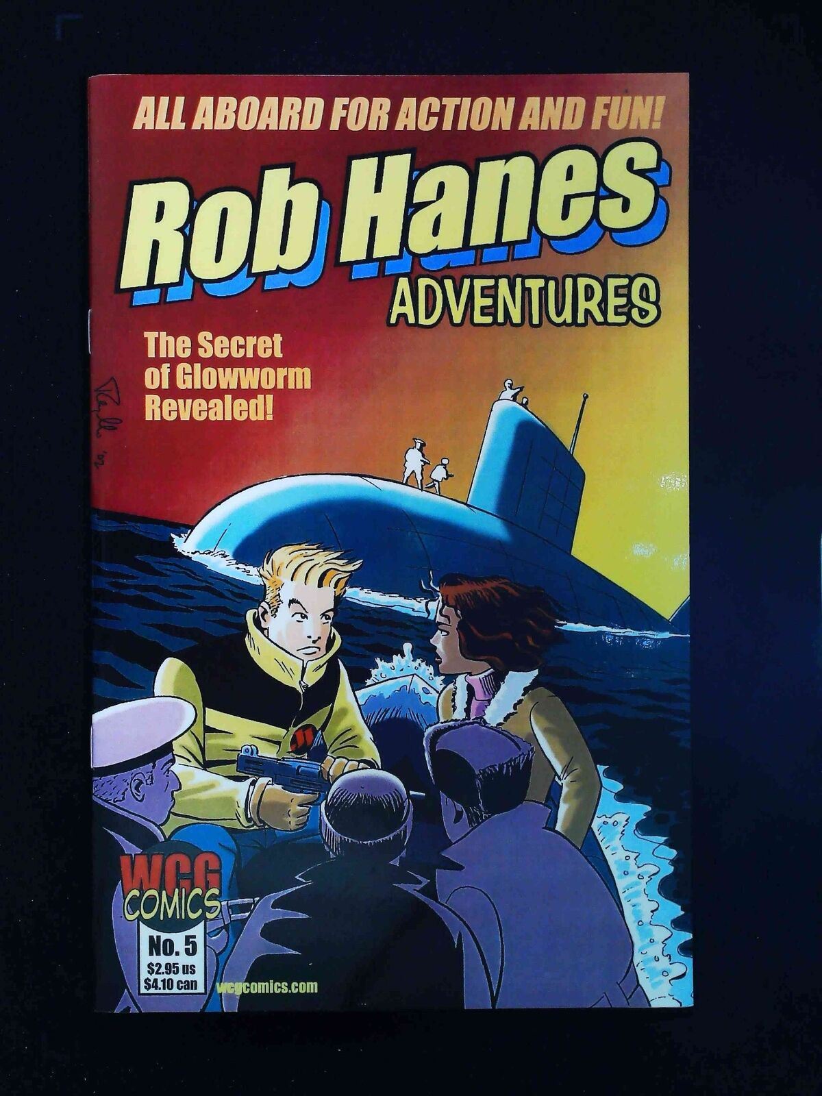 Rob Hanes Adventures #5 Wcg Comics 2001 Nm+
