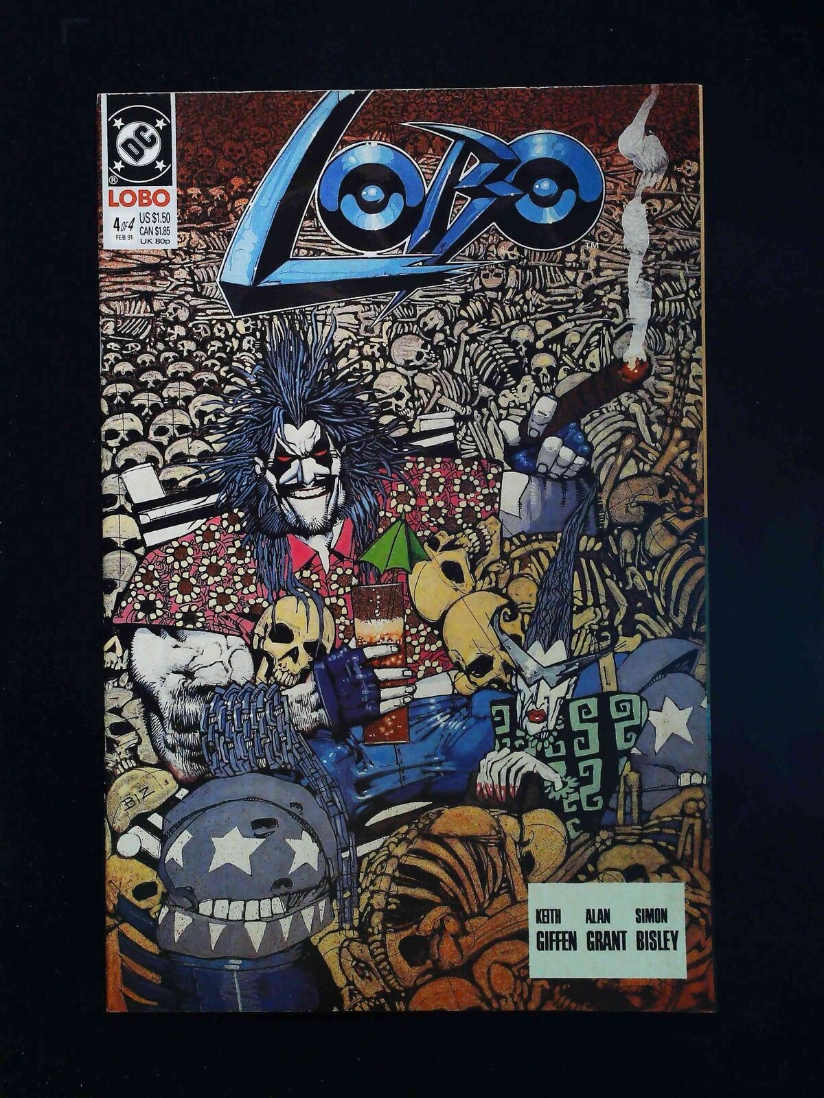 Lobo #4 Dc Comics 1991 Vf