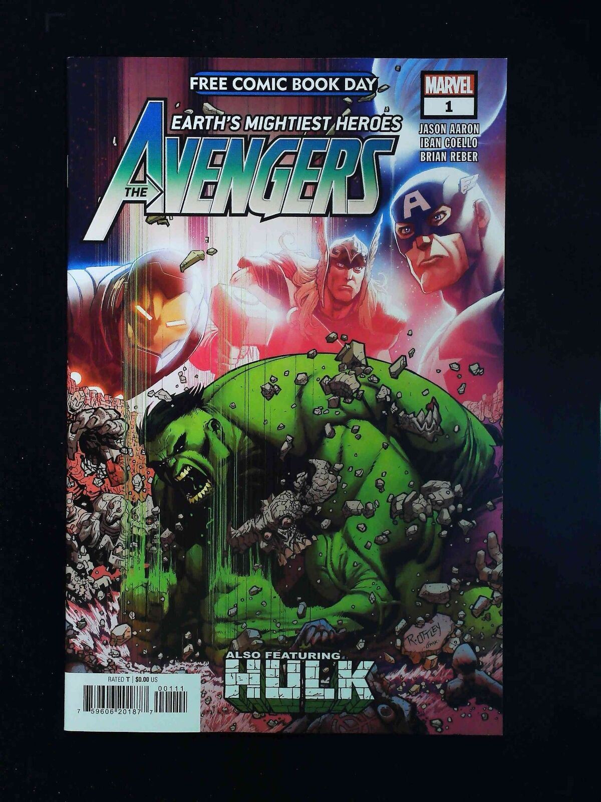 Avengers Hulk #1 Marvel Comics 2021 Vf/Nm Fcbd