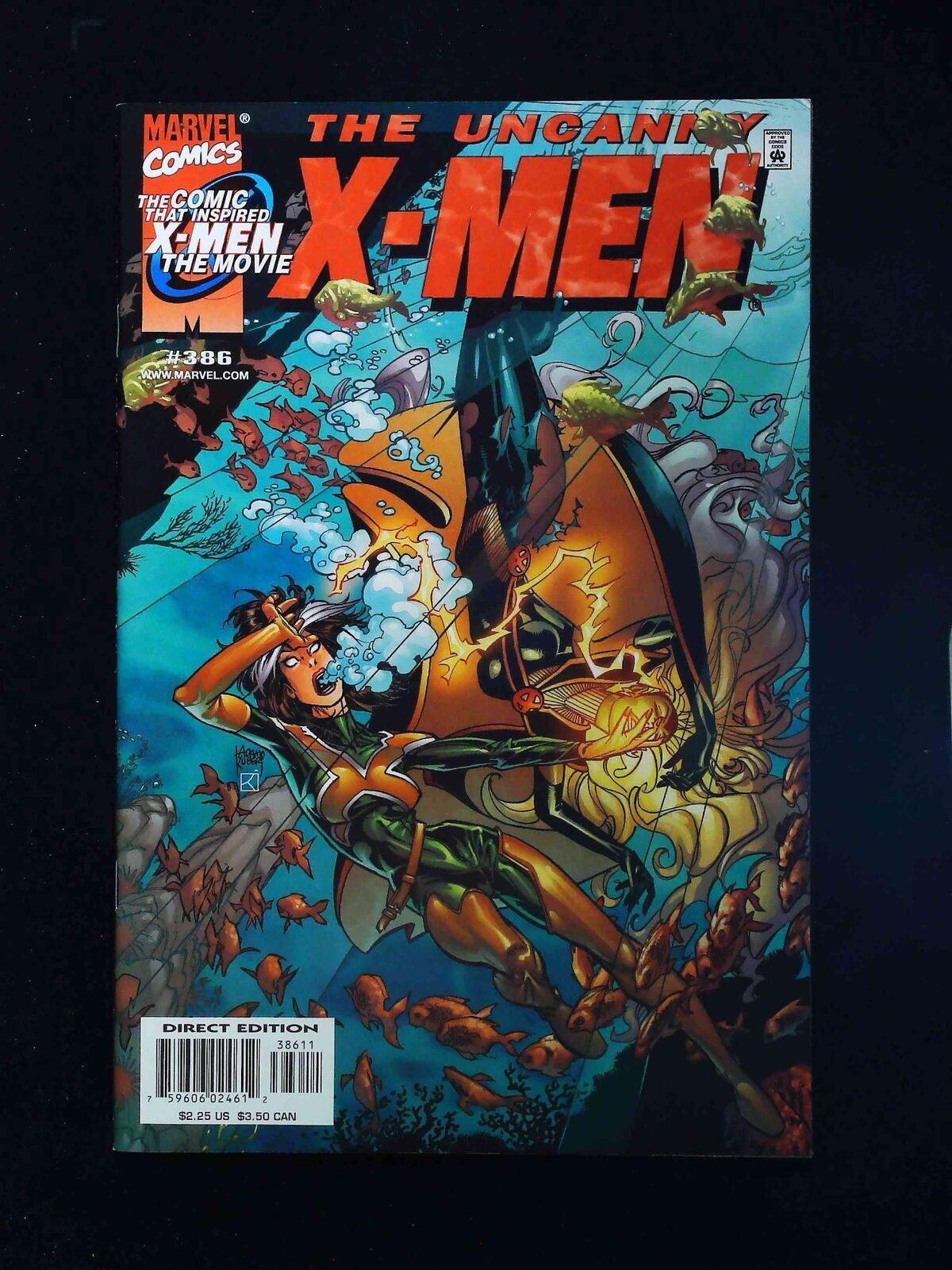 Uncanny X-Men #386 Marvel Comics 2000 Nm-