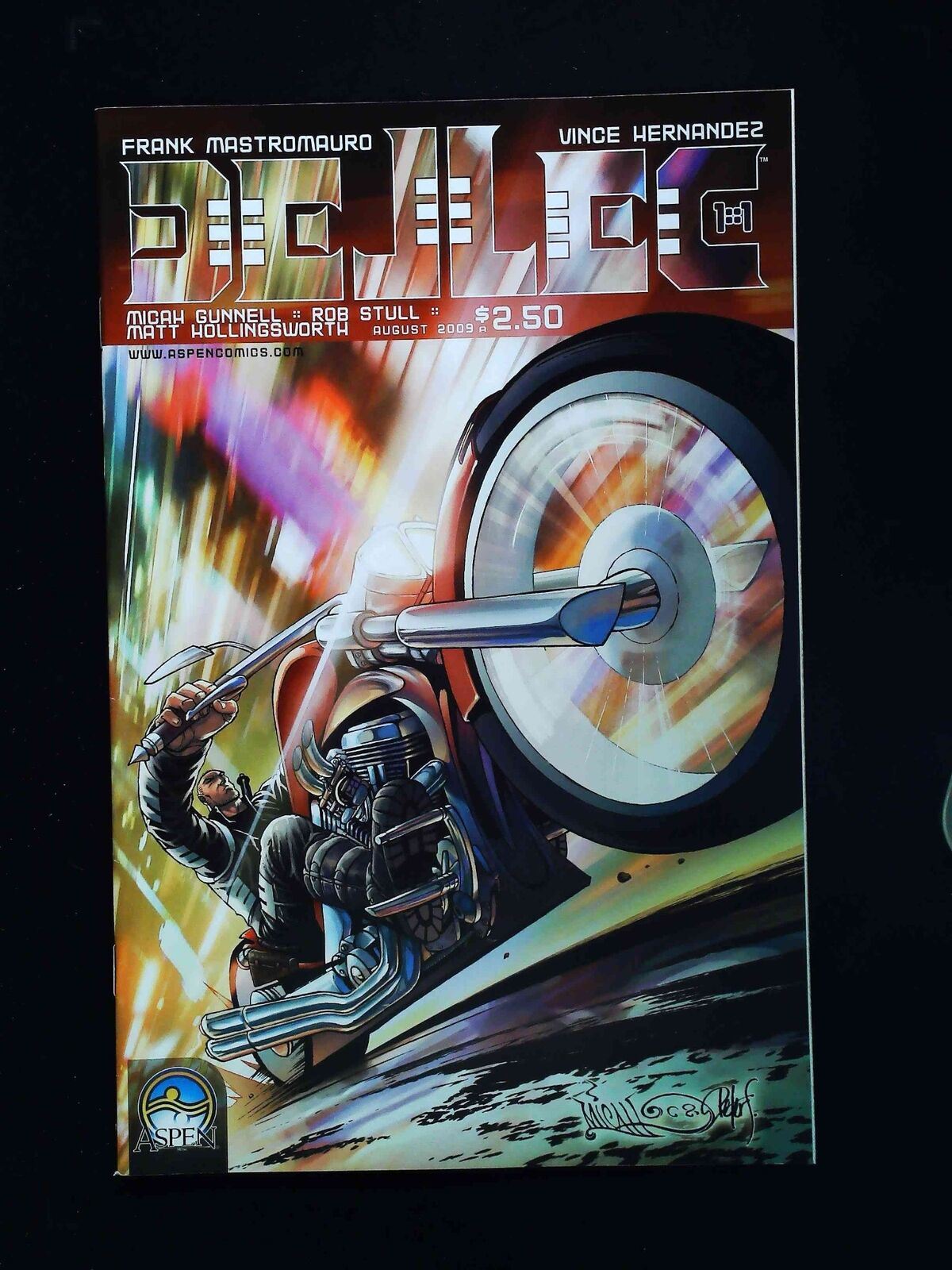 Dellec #1 Aspen Comics 2009 Vf/Nm