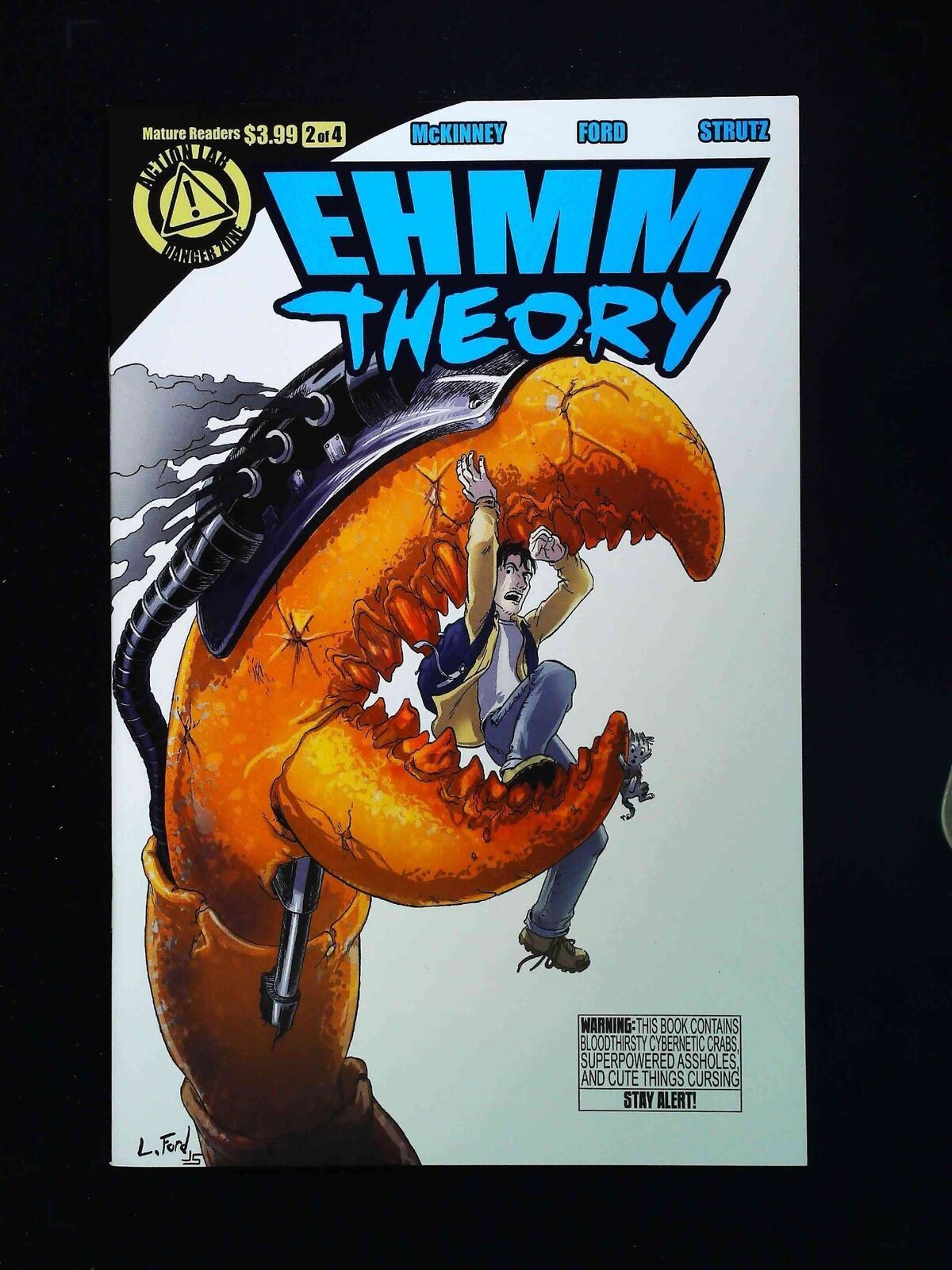 Ehmm Theory #2 Danger Zone Comics 2013 Vf/Nm