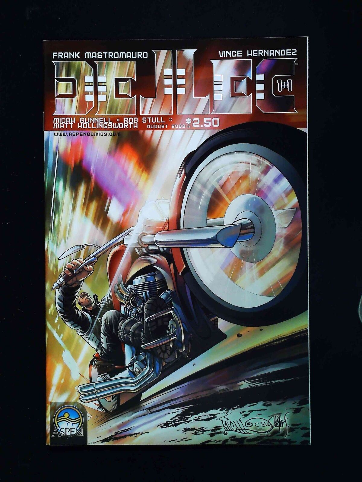Dellec #1 Aspen Comics 2009 Nm-