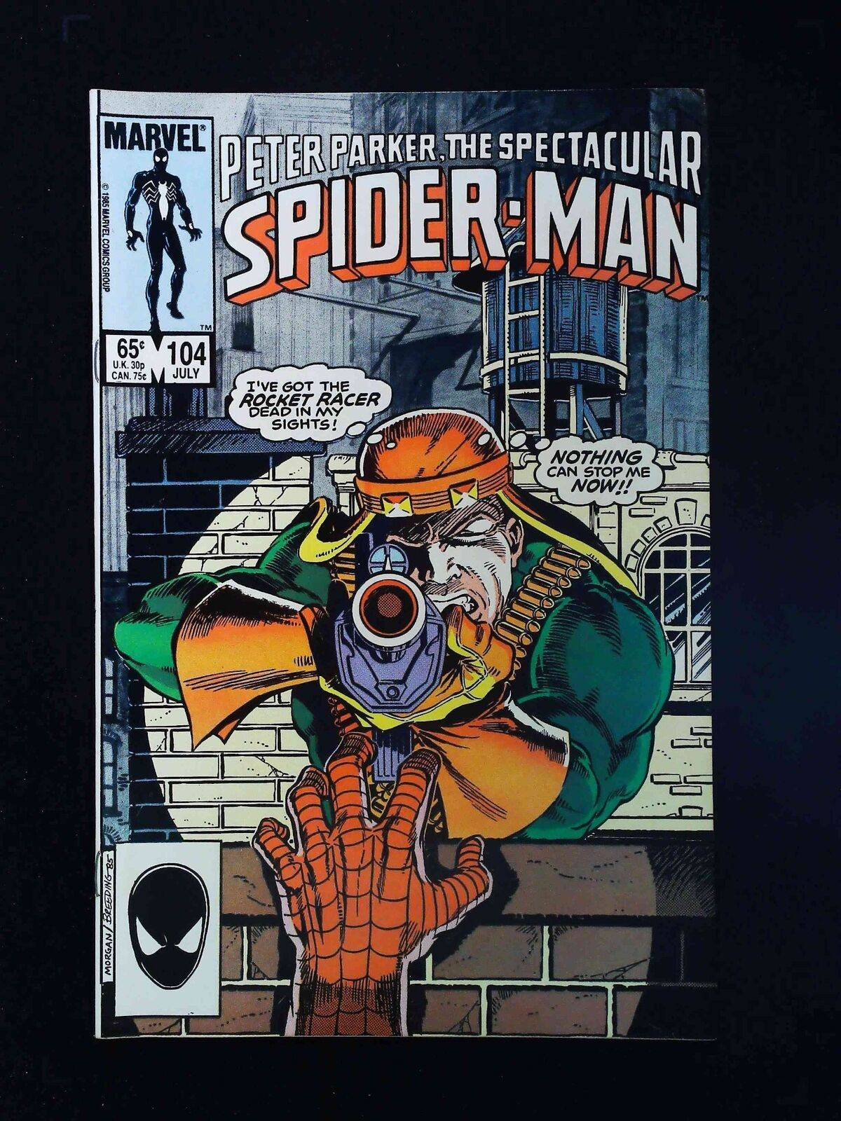 Spectacular Spider-Man #104 Marvel Comics 1985 Vf+