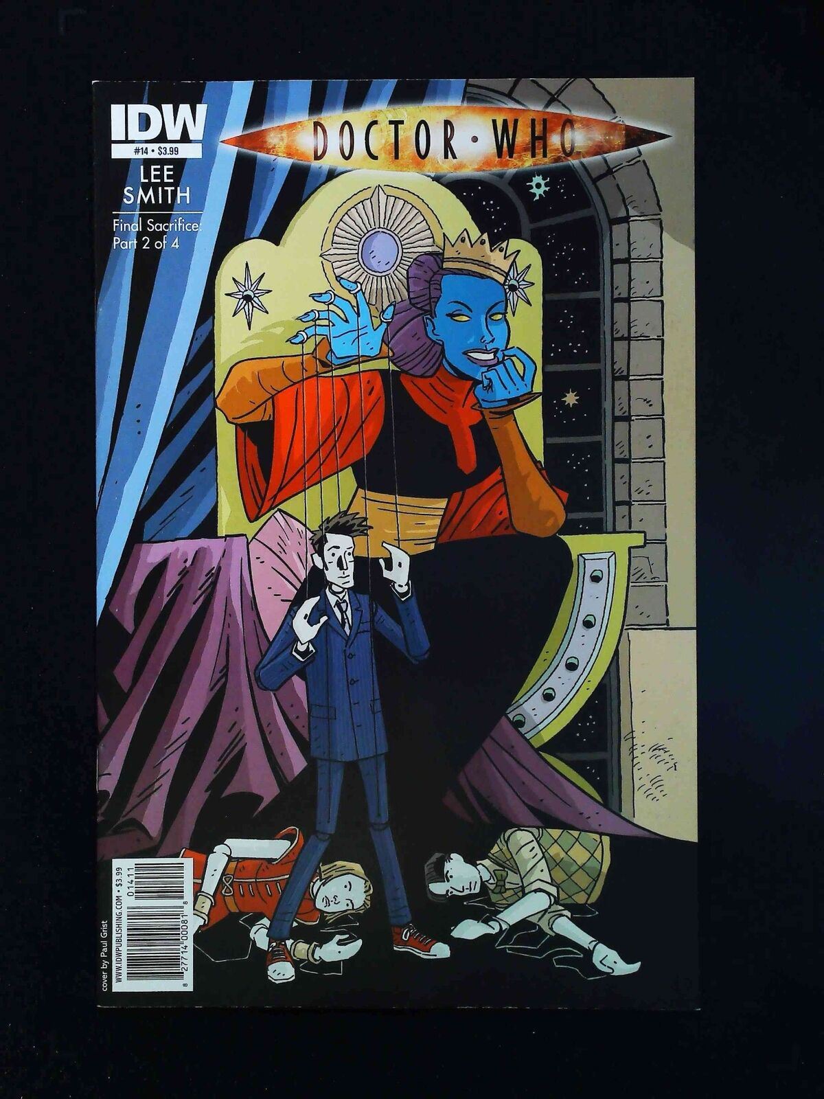 Doctor Who #14 Idw Comics 2010 Vf+
