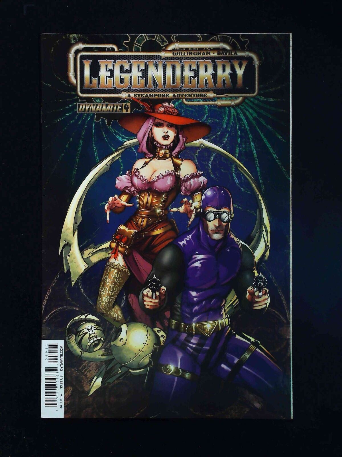 Legenderry A Steampunk Adventure #4 Dynamite Comics 2014 Vf+