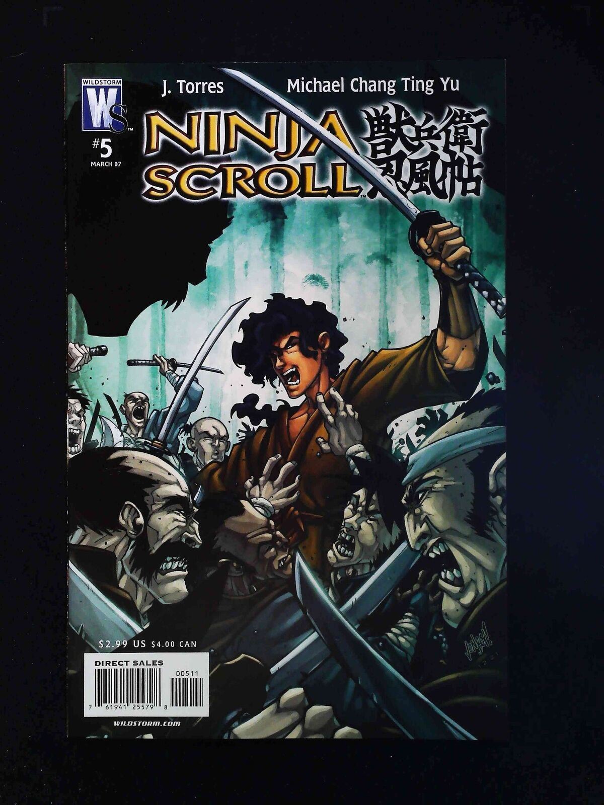 Ninja Scroll #5 Dc Comics 2007 Nm