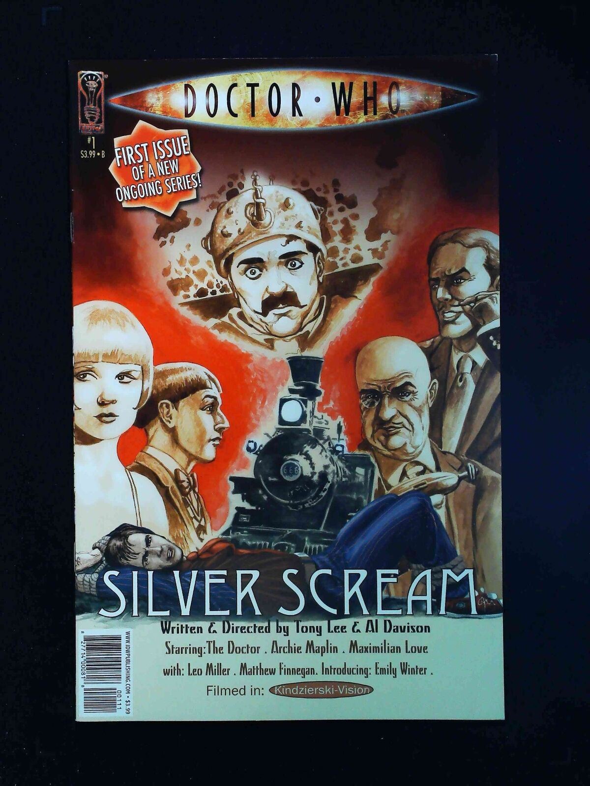 Doctor Who #1B Idw Comics 2009 Vf/Nm Davison Variant