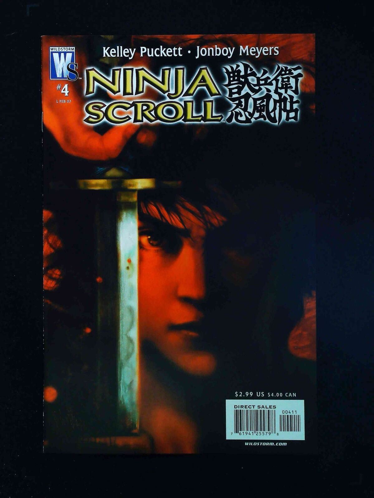 Ninja Scroll #4 Dc Comics 2007 Nm-