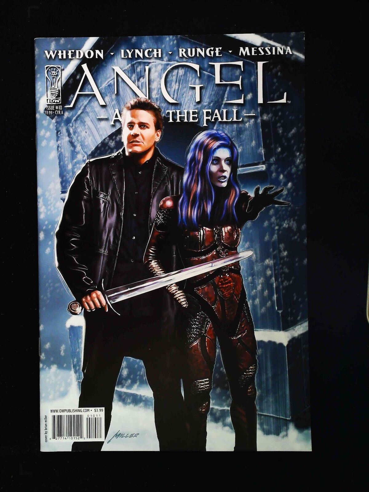 Angel After The Fall #10 Idw Comics 2008 Vf+