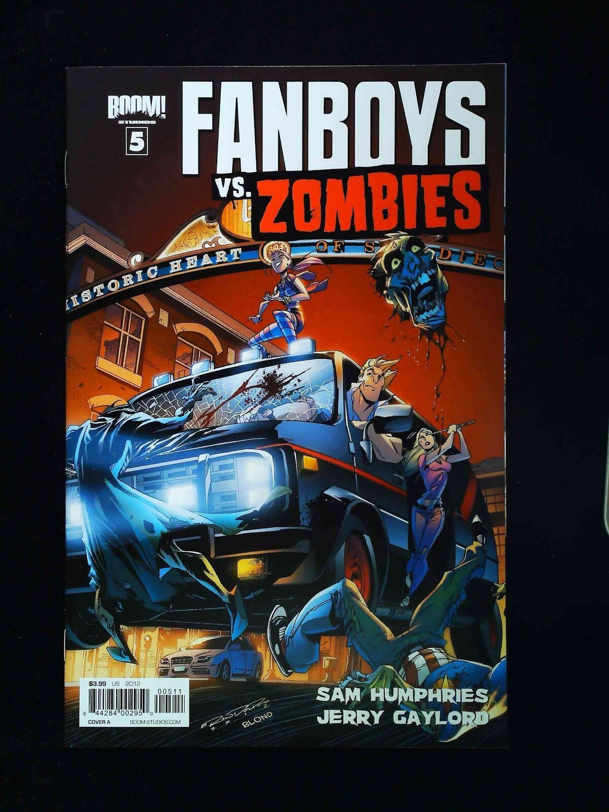 Fanboy Vs. Zombies #5 Boom Comics 2012 Nm-