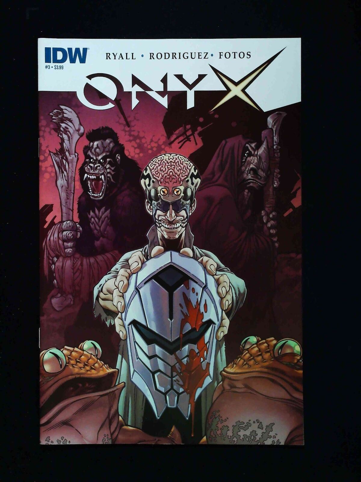 Onyx #3 Idw Comics 2015 Vf/Nm
