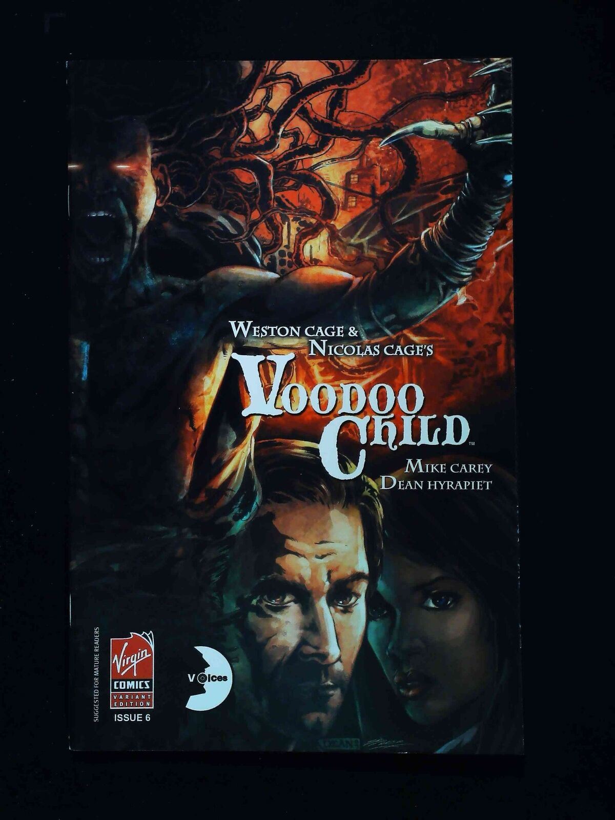 Voodoo Child #6B Virgin Comics 2007 Nm Hyrapiet Variant