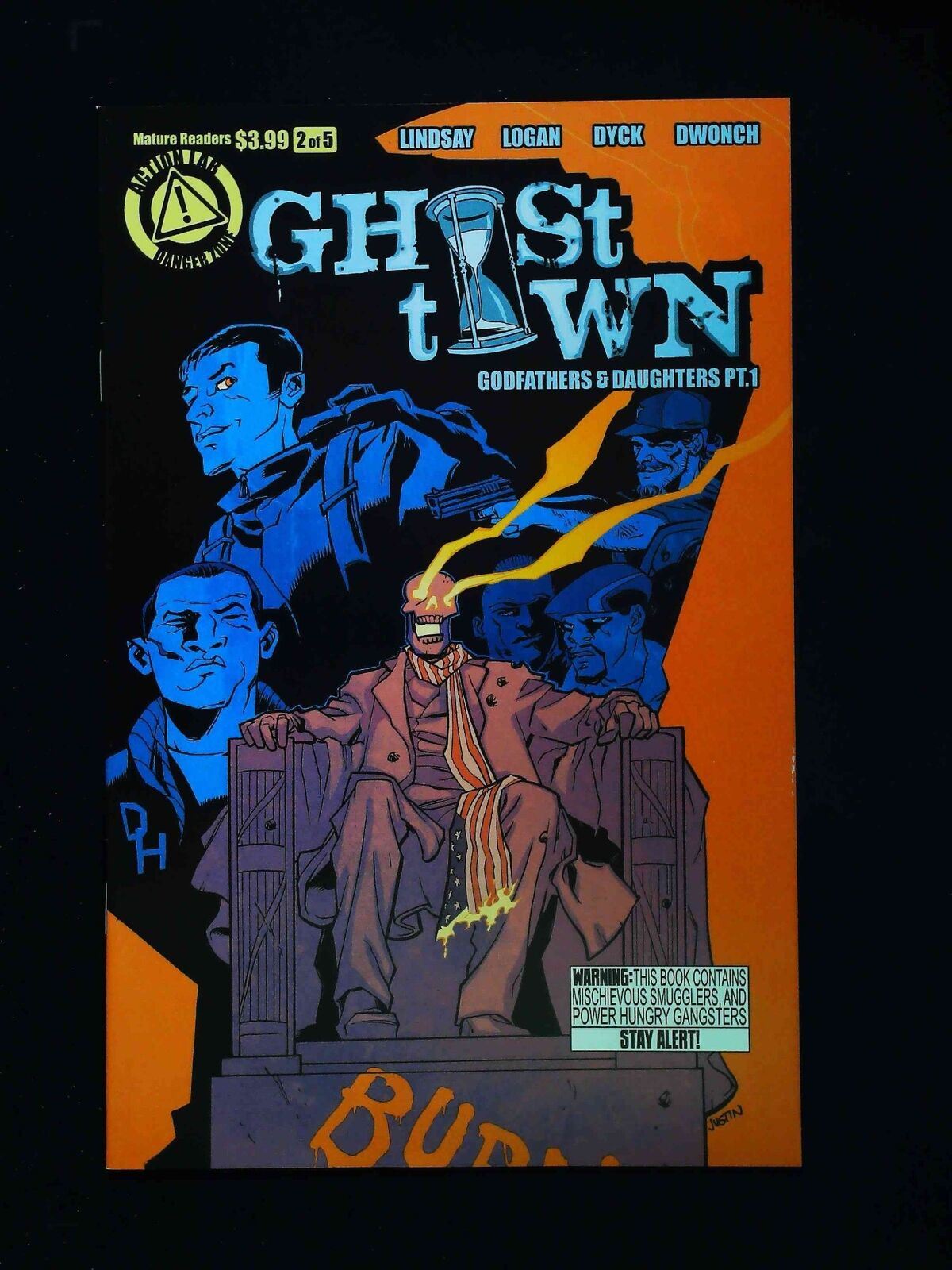 Ghost Town #2 Danger Zone Comics 2013 Vf+