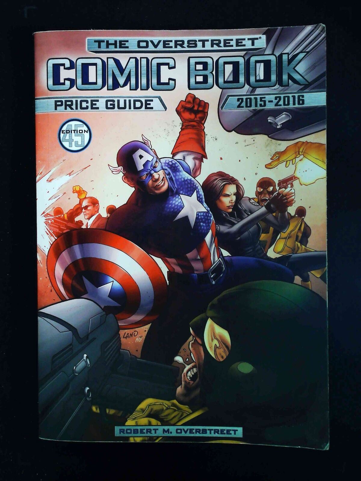 Overstreet Comic Book Price Guide Hard #45 Stock Comics 2015 Vf+