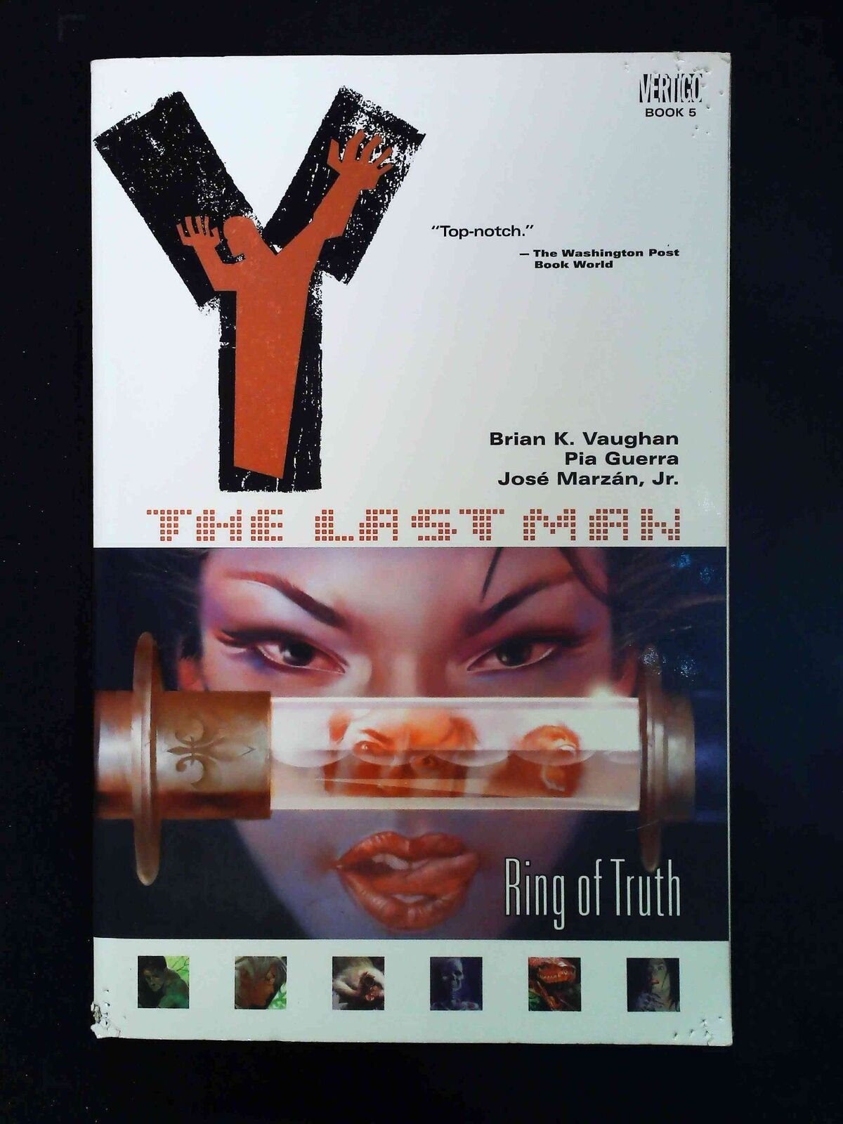 Last Man #5-1St Dc/Vertigo Comics 2005 Vf+