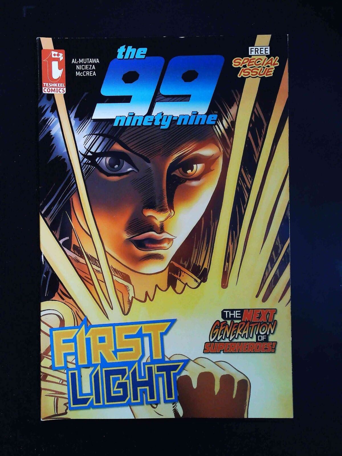 99 First Light Preview #0 Teshkeel Media Group Comics 2007 Nm-