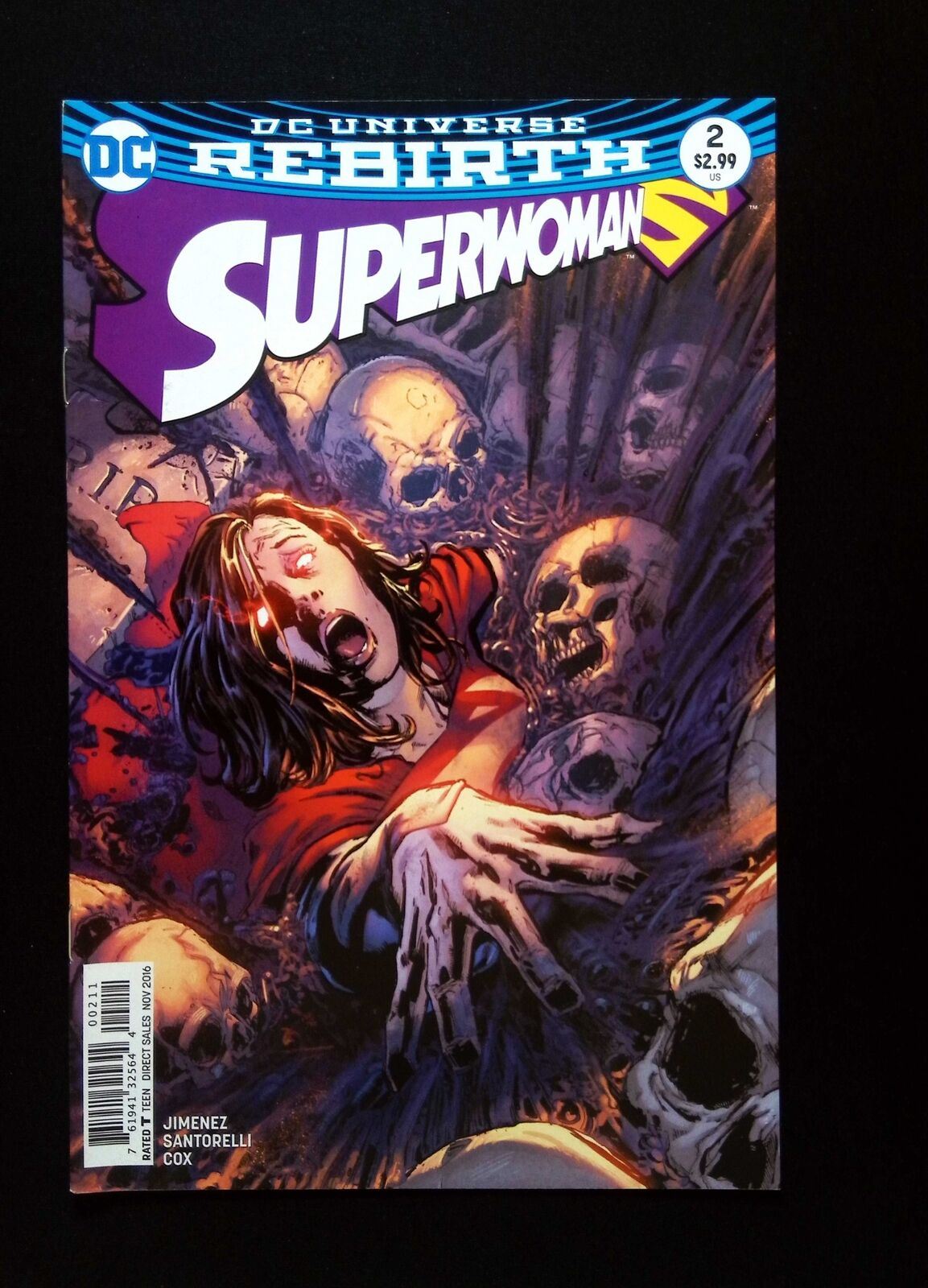 Superwoman #2 Dc Comics 2016 Vf/Nm