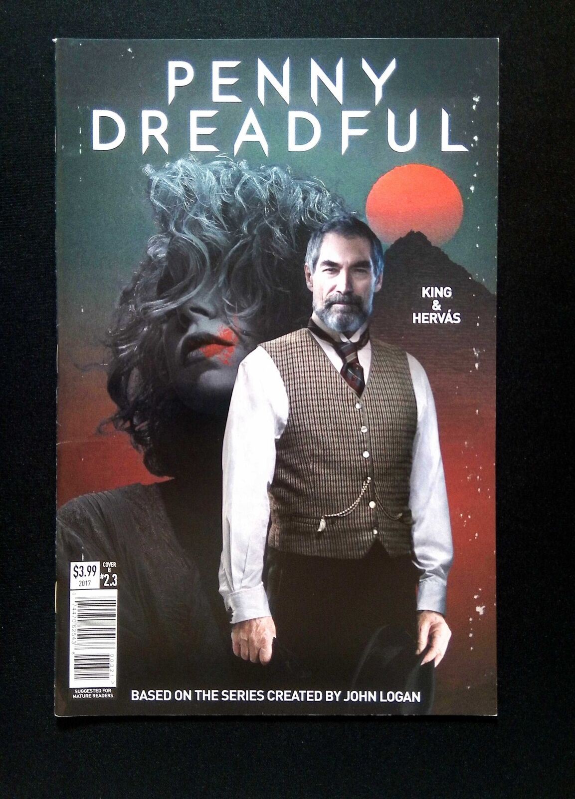 Penny Dreadful #3B Titan Comics 2017 Vf+ Photo Variant