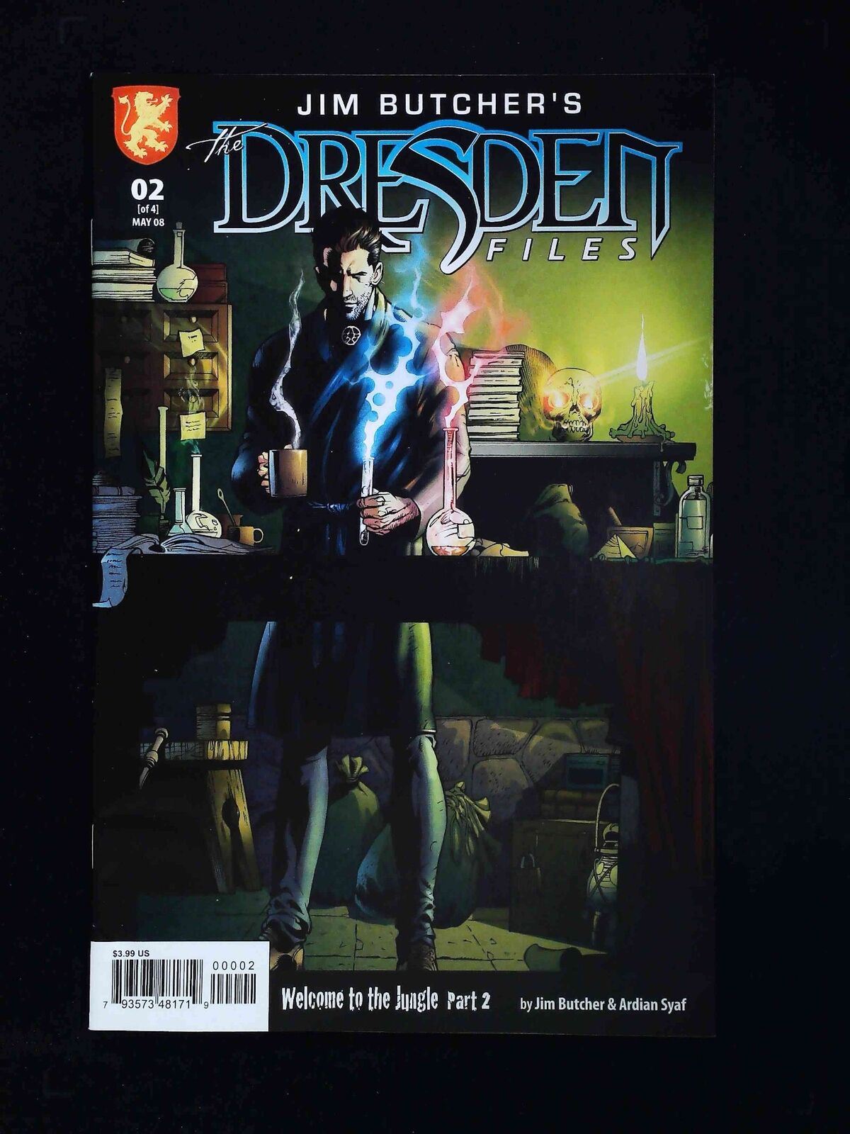 Dresden Files #2 Dabel Brothers Comics 2008 Vf+