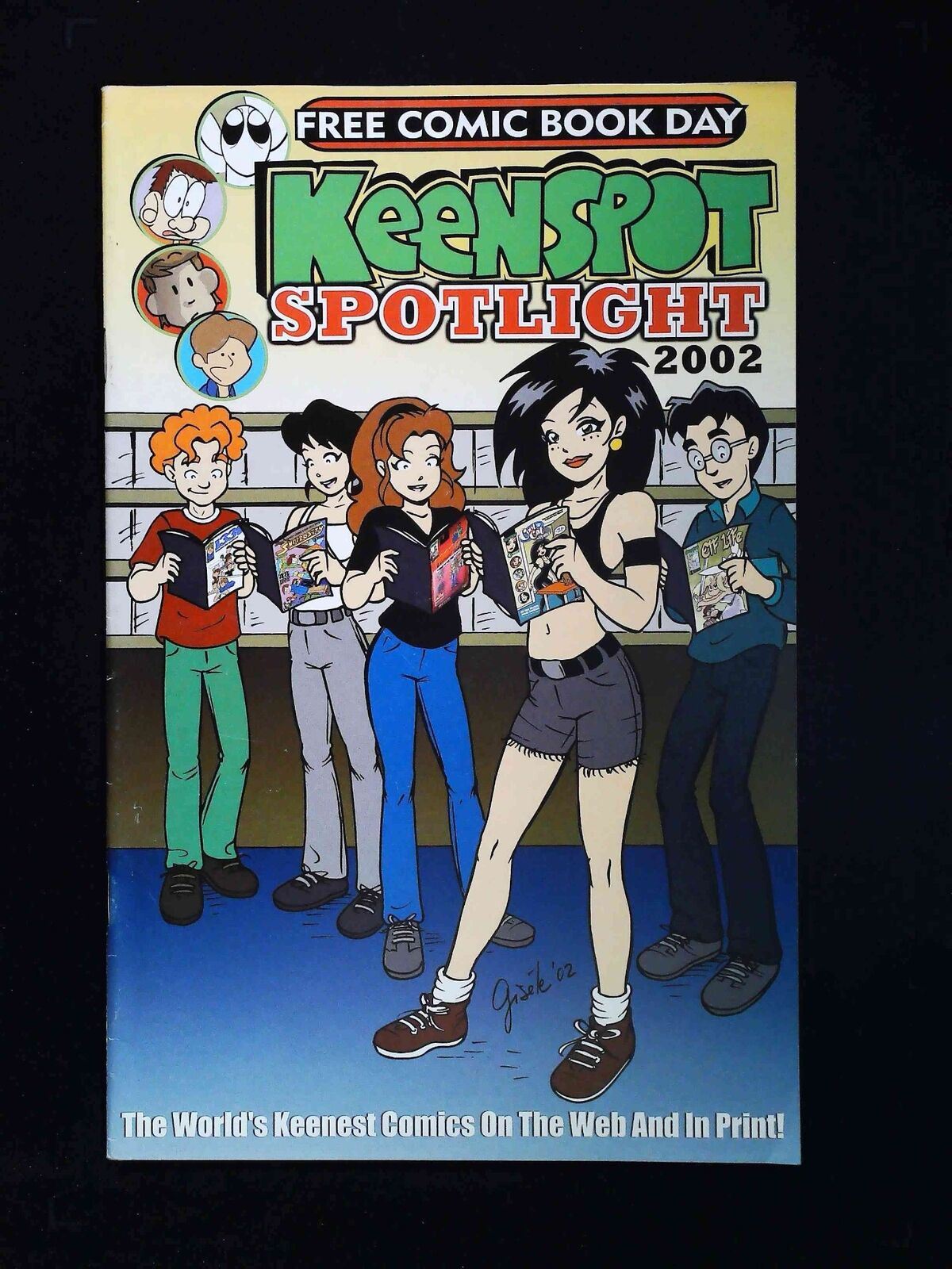 Keenspot Spotlight Fcbd #2002 Keenspot Comics 2002 Vf+