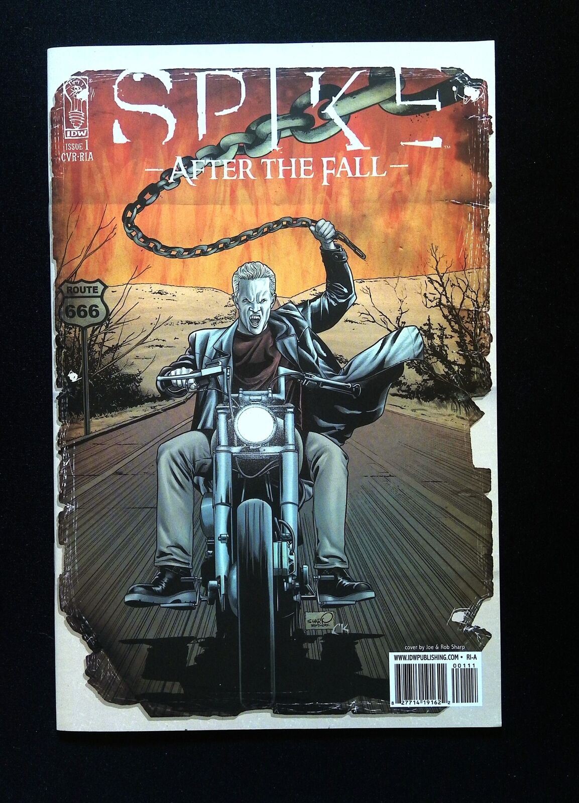 Spike After The Fall #1C Idw Comics 2008 Nm+ 1/10 Limited Variant