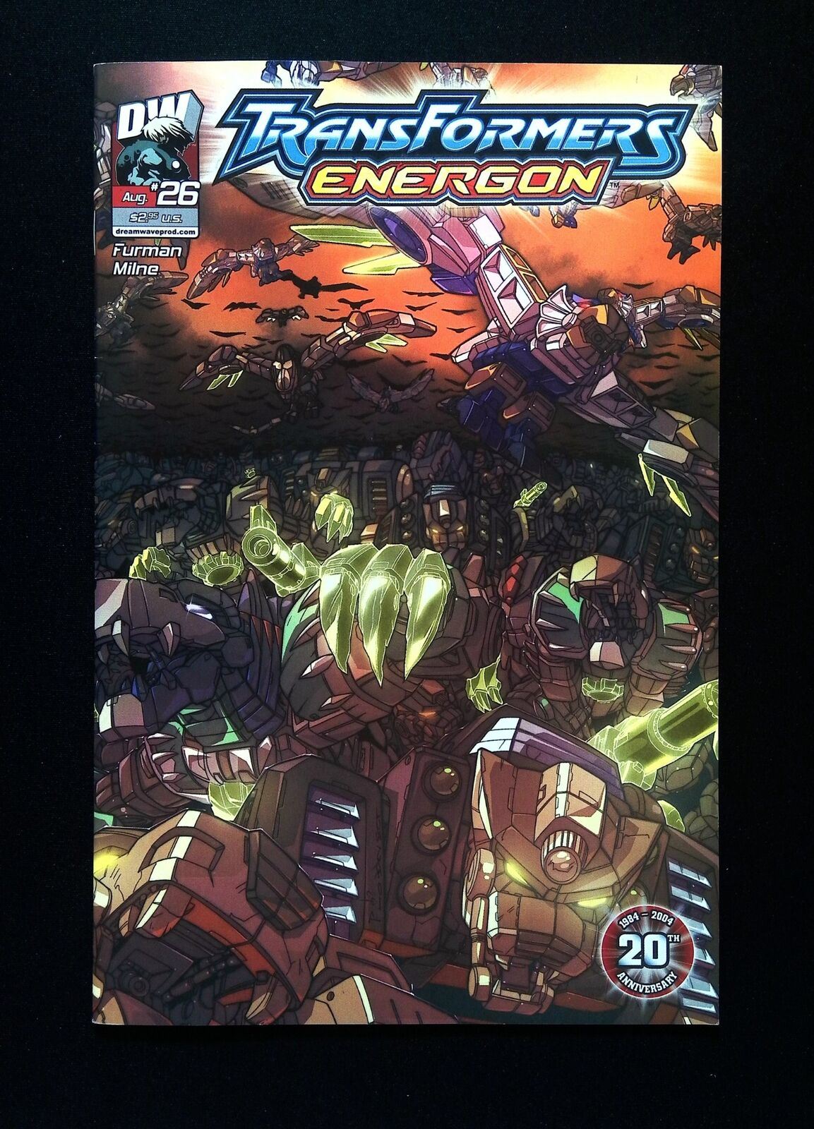 Transformers Armada Energon #26 Dreamwave Comics 2006 Vf+