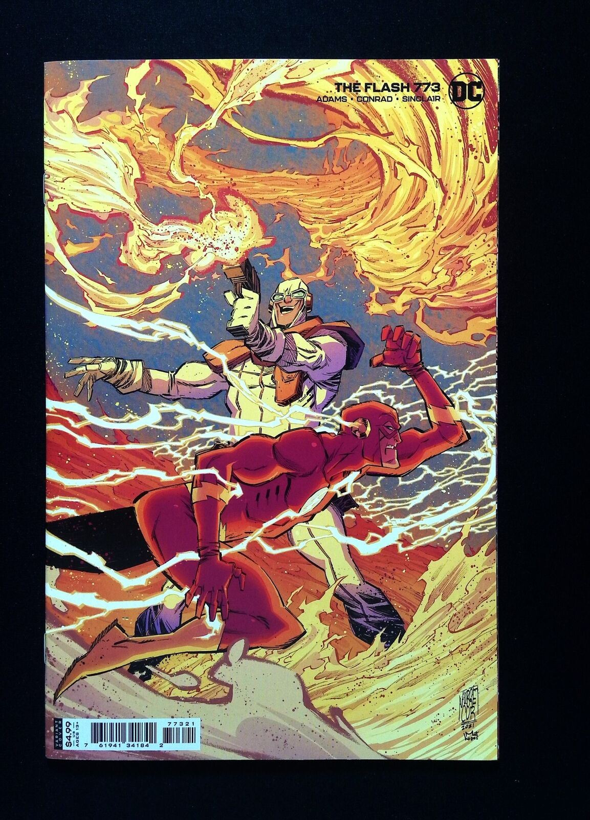 Flash #773B (5Th Series) Dc Comics 2021 Nm+ Corona Variant