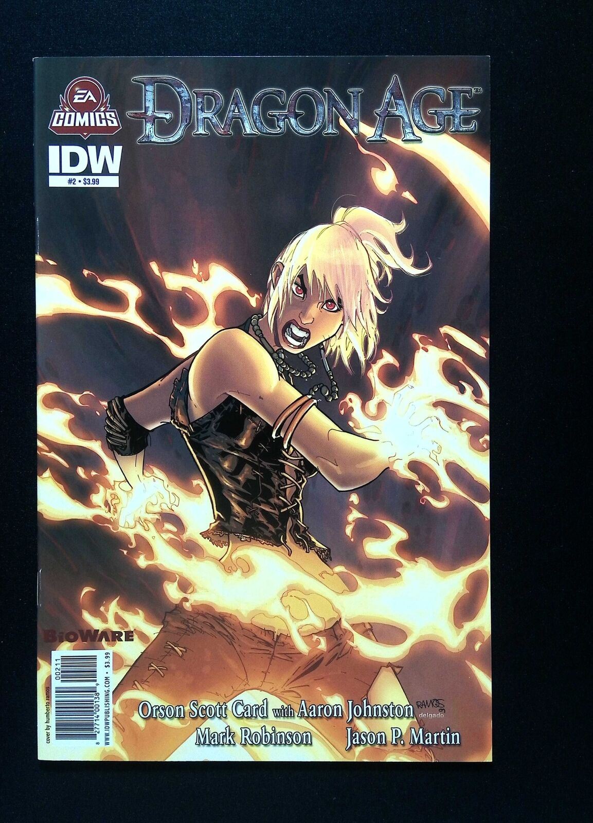 Dragon Age #2 Idw Comics 2010 Vf/Nm