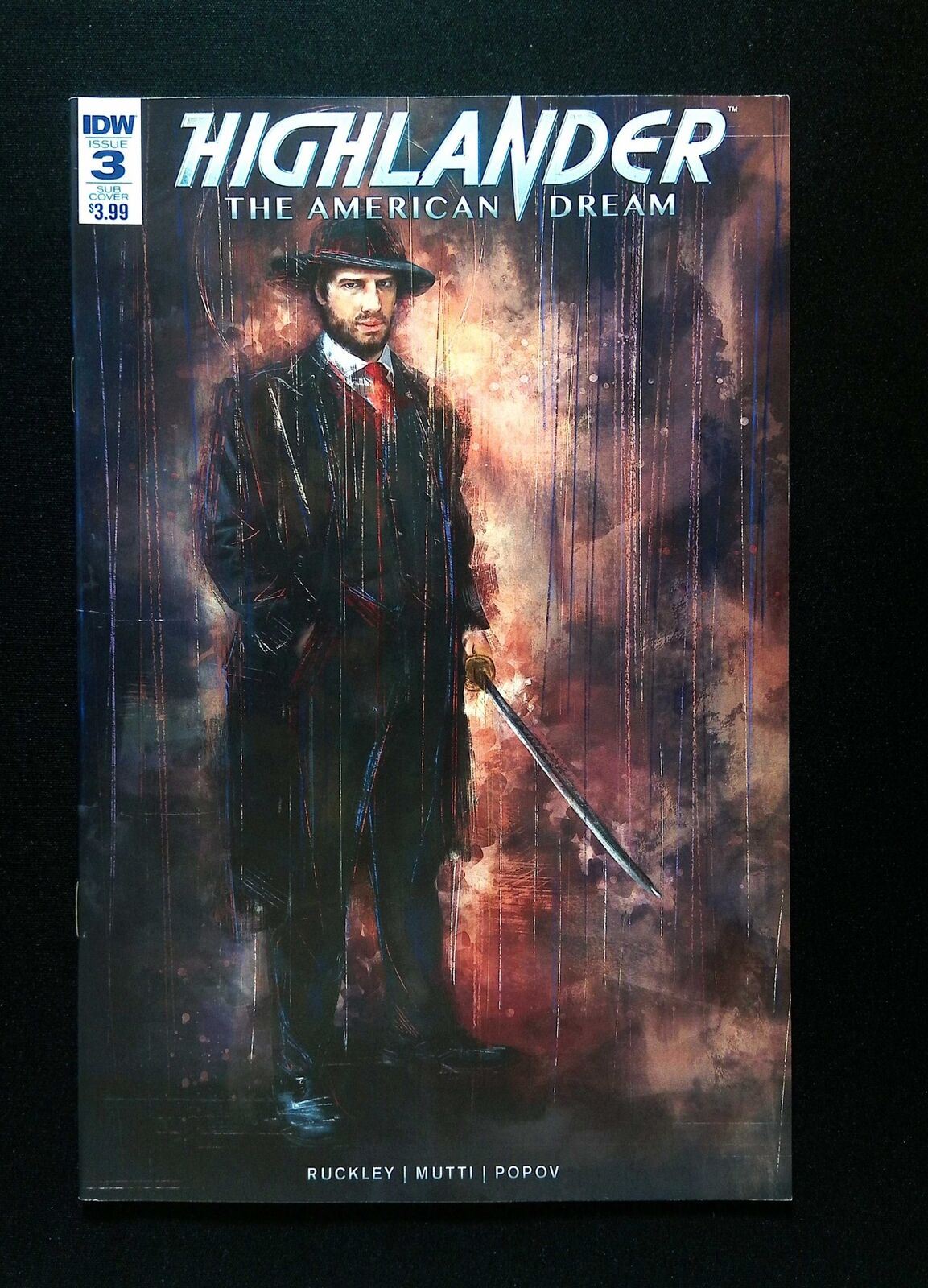 Highlander America Dream #3Sub Idw Comics 2017 Nm Gironi Variant