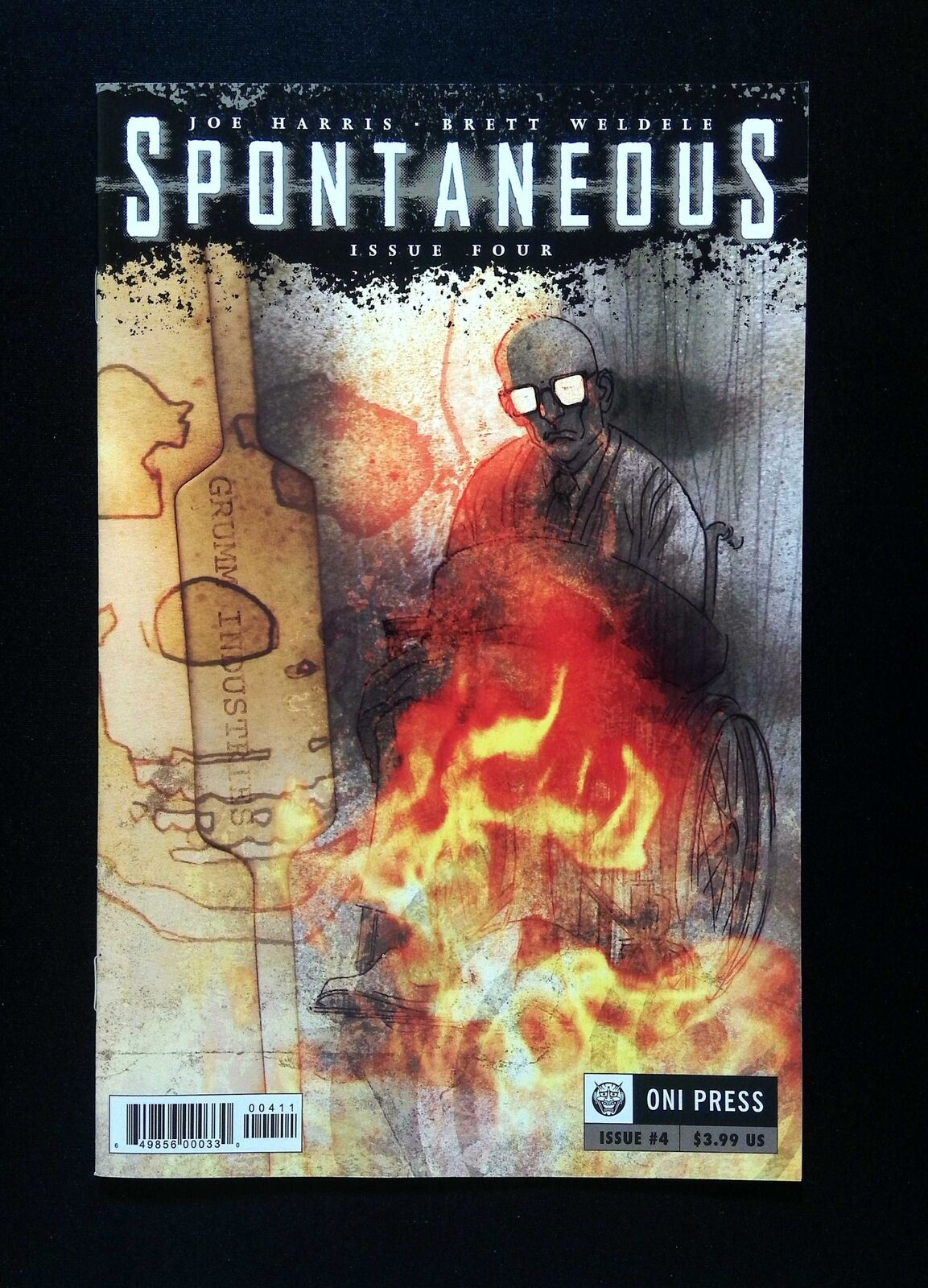 Spontaneous #4 Oni Press Comics 2011 Vf+