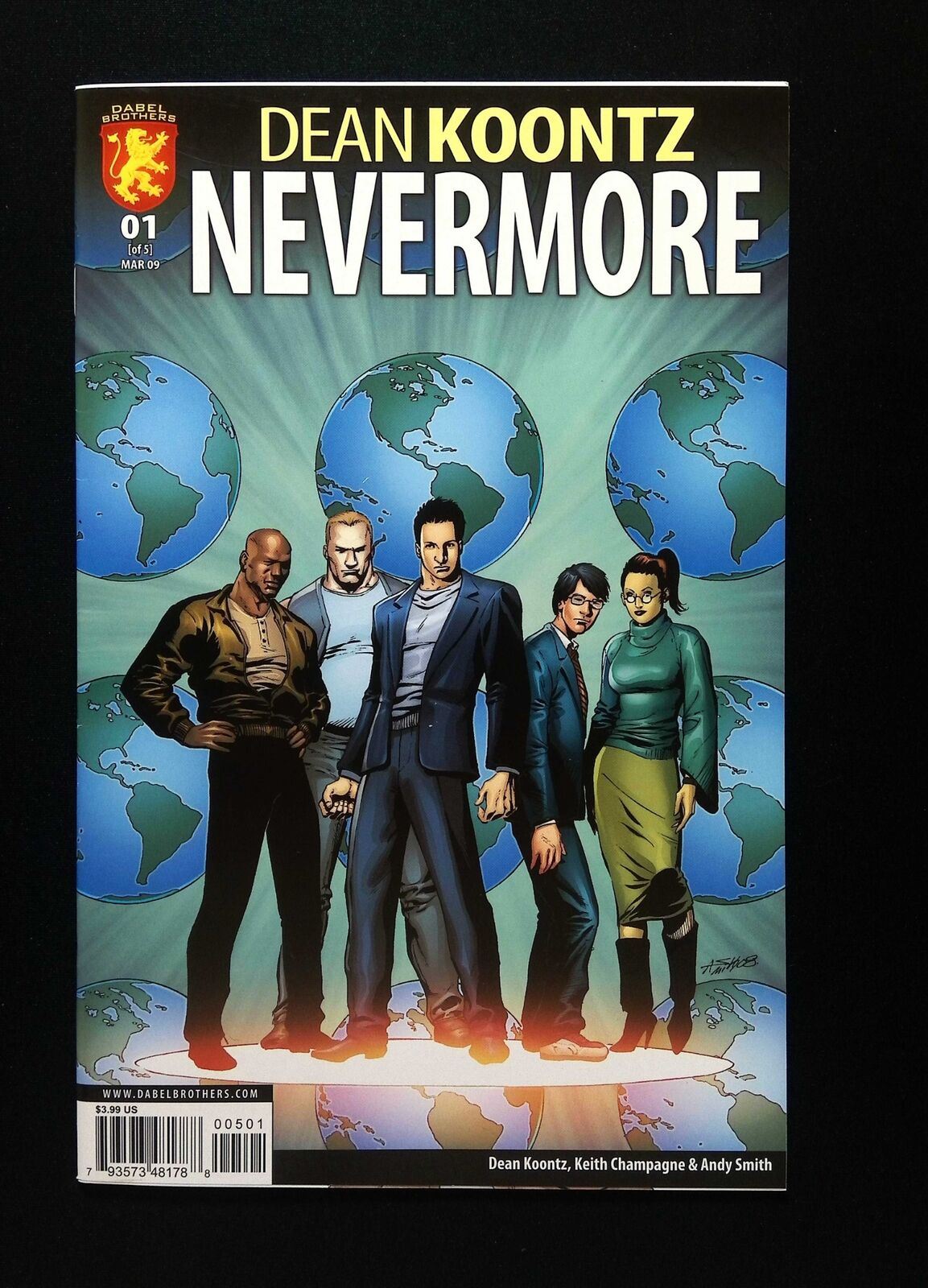 Nevermore #1 Dabel Brothers Comics 2008 Vf+
