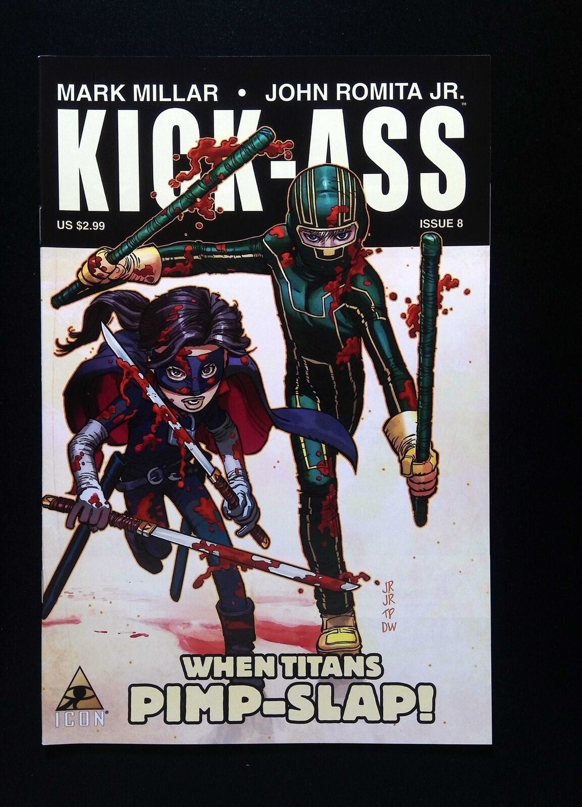 Kick-Ass #8 Marvel/Icon Comics 2010 Nm