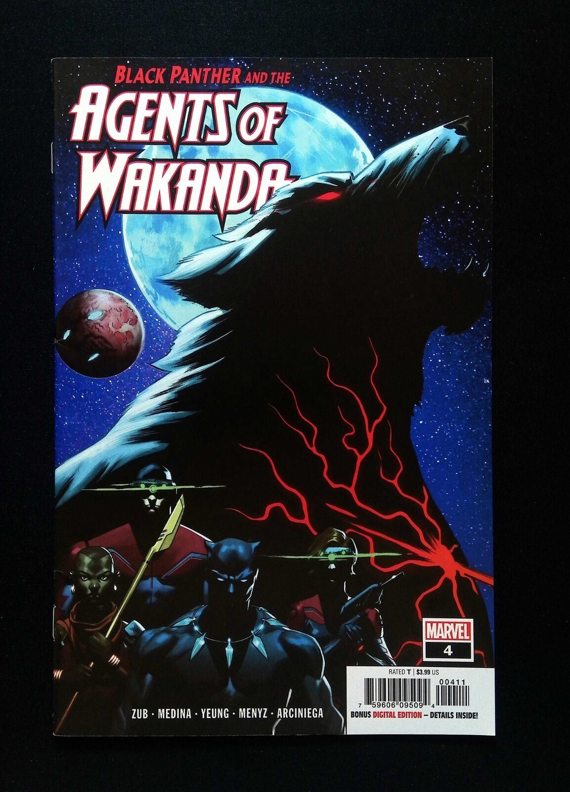 Black Panther And The Agents Of Wakanda #4 Marvel Comics 2020 Vf+