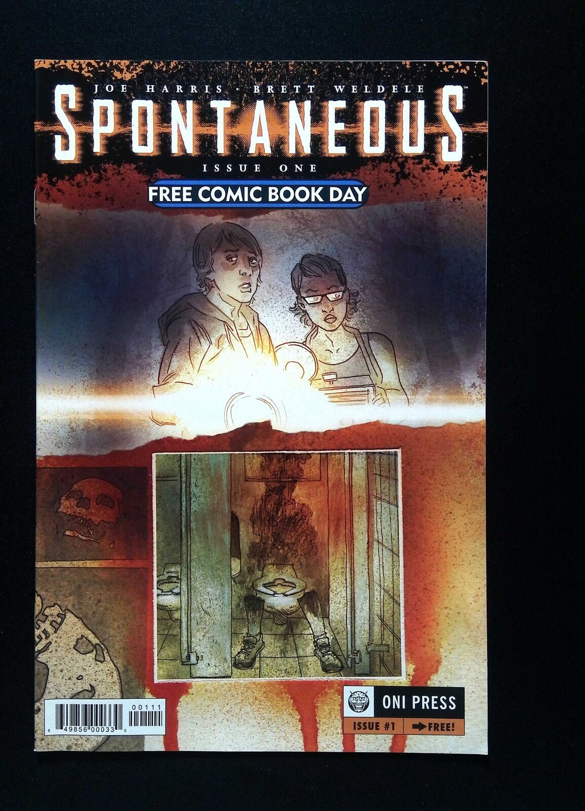 Spontaneous Fcbd #1 Oni Press Comics 2011 Vf/Nm