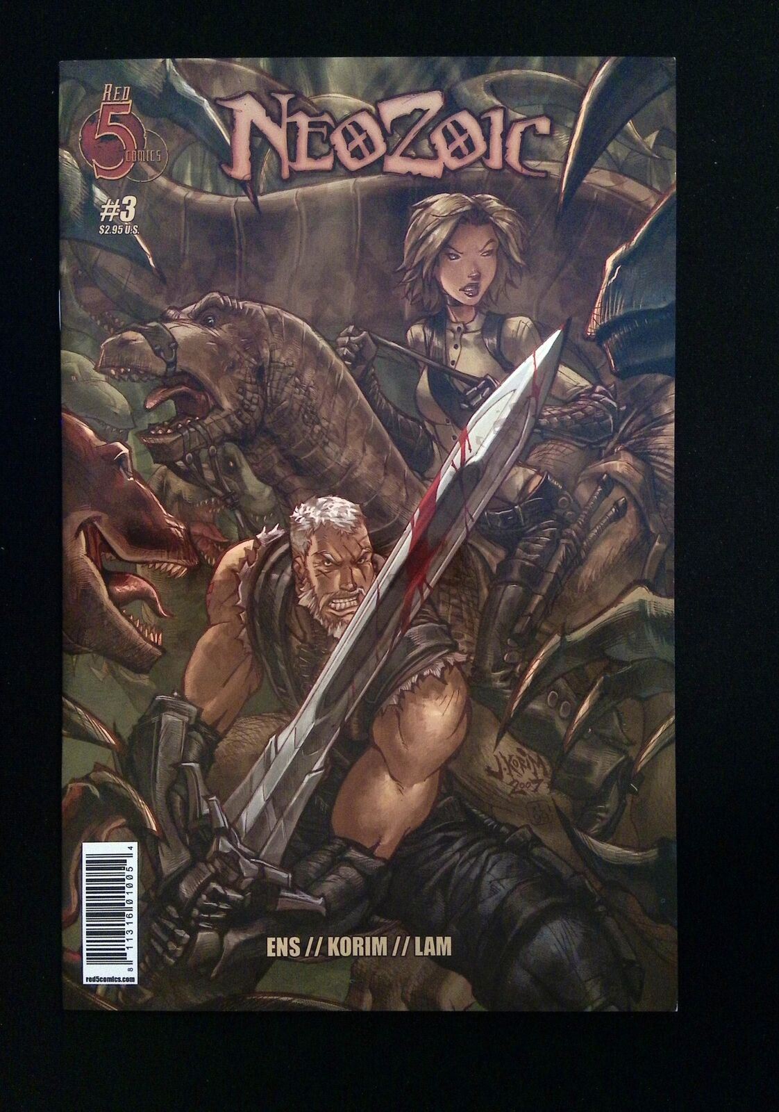 Neozoic #3 Red 5 Comics 2008 Nm+