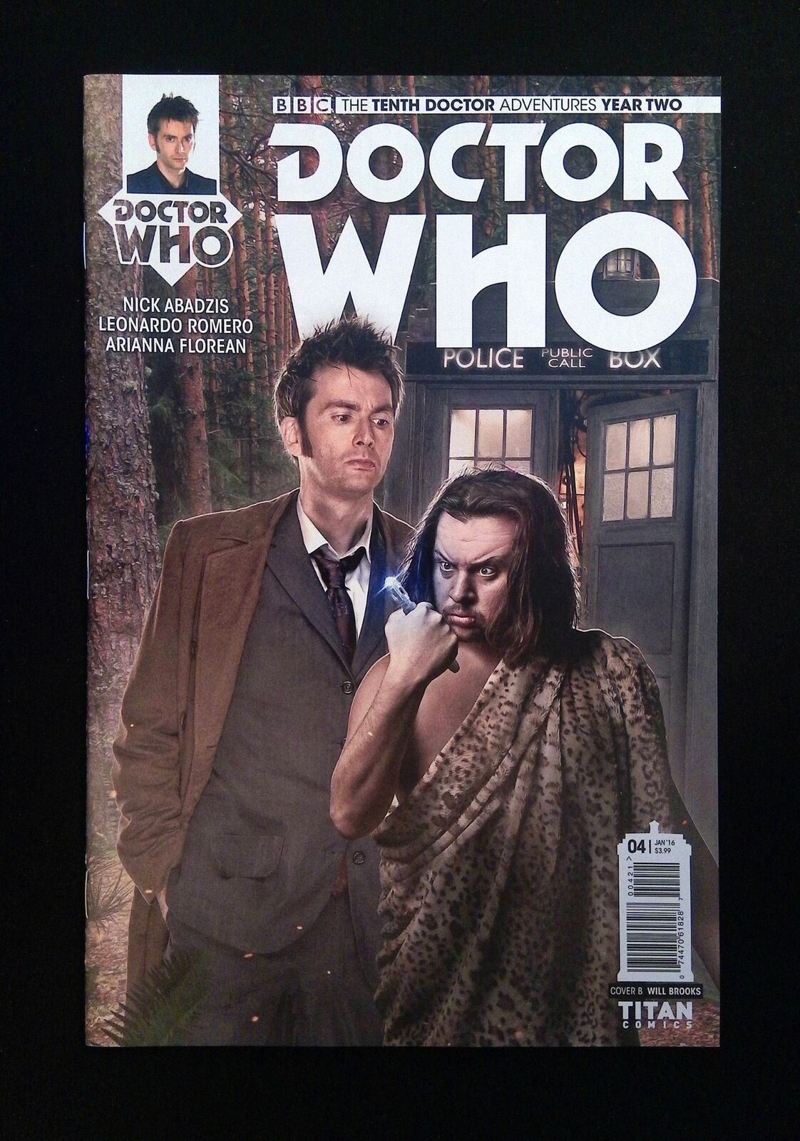 Doctor Who The Tenth Doctor #4B Titan Comics 2016 Nm Photo Variant