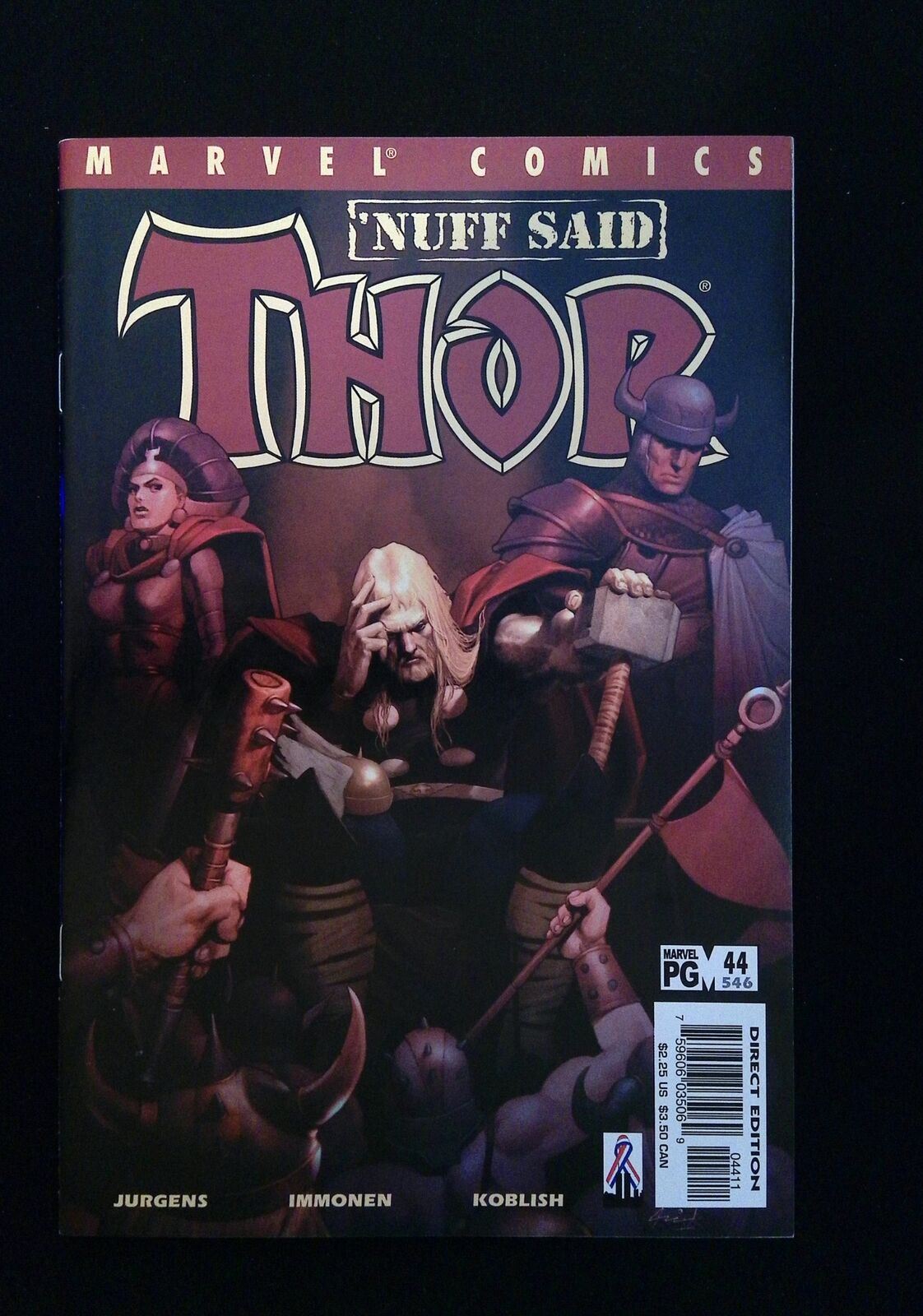 Thor #44 (2Nd Series) Marvel Comics 2002 Vf+