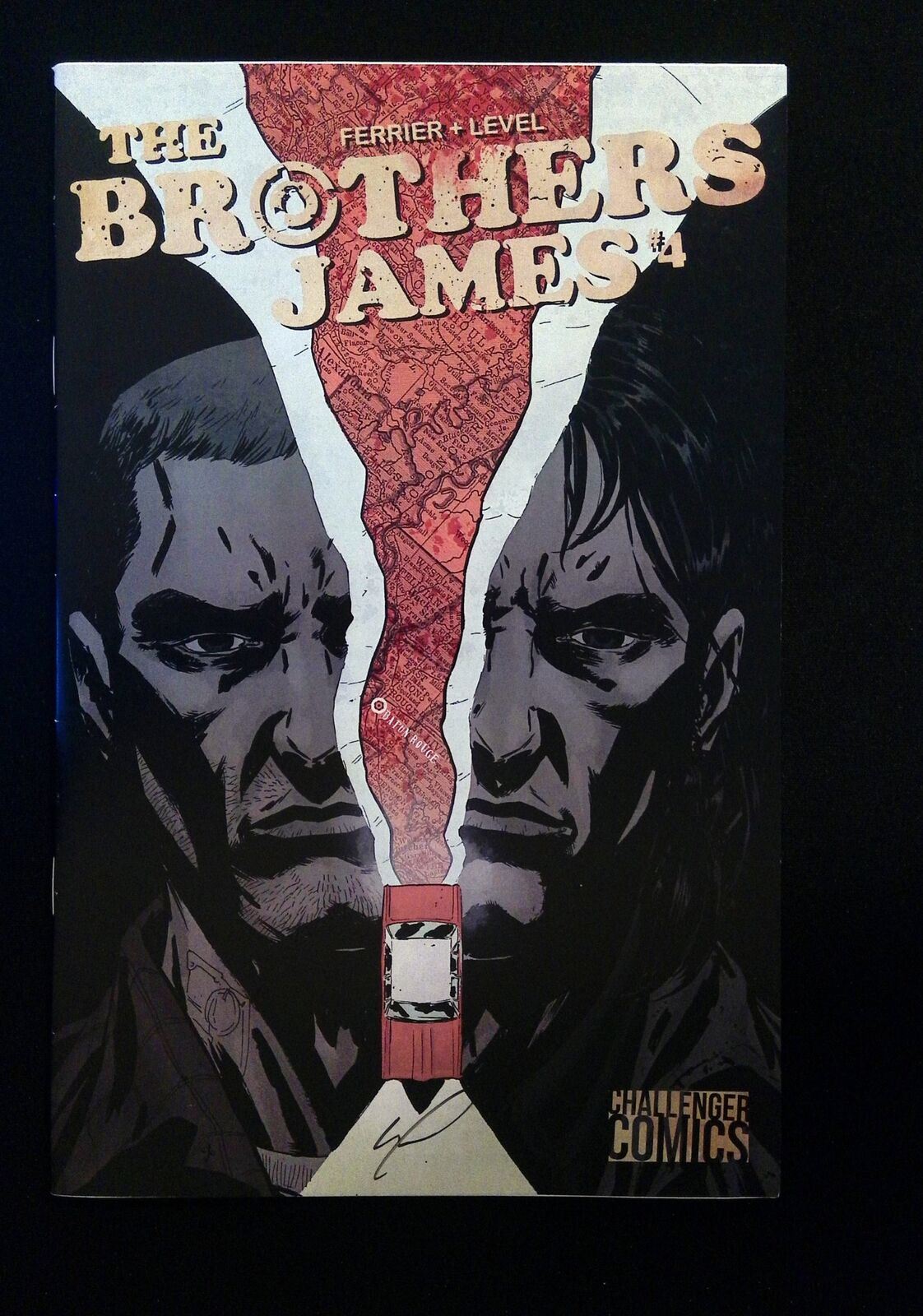 The Brothers James #4 Challenger Comics 2013 Vf+ Signed By
