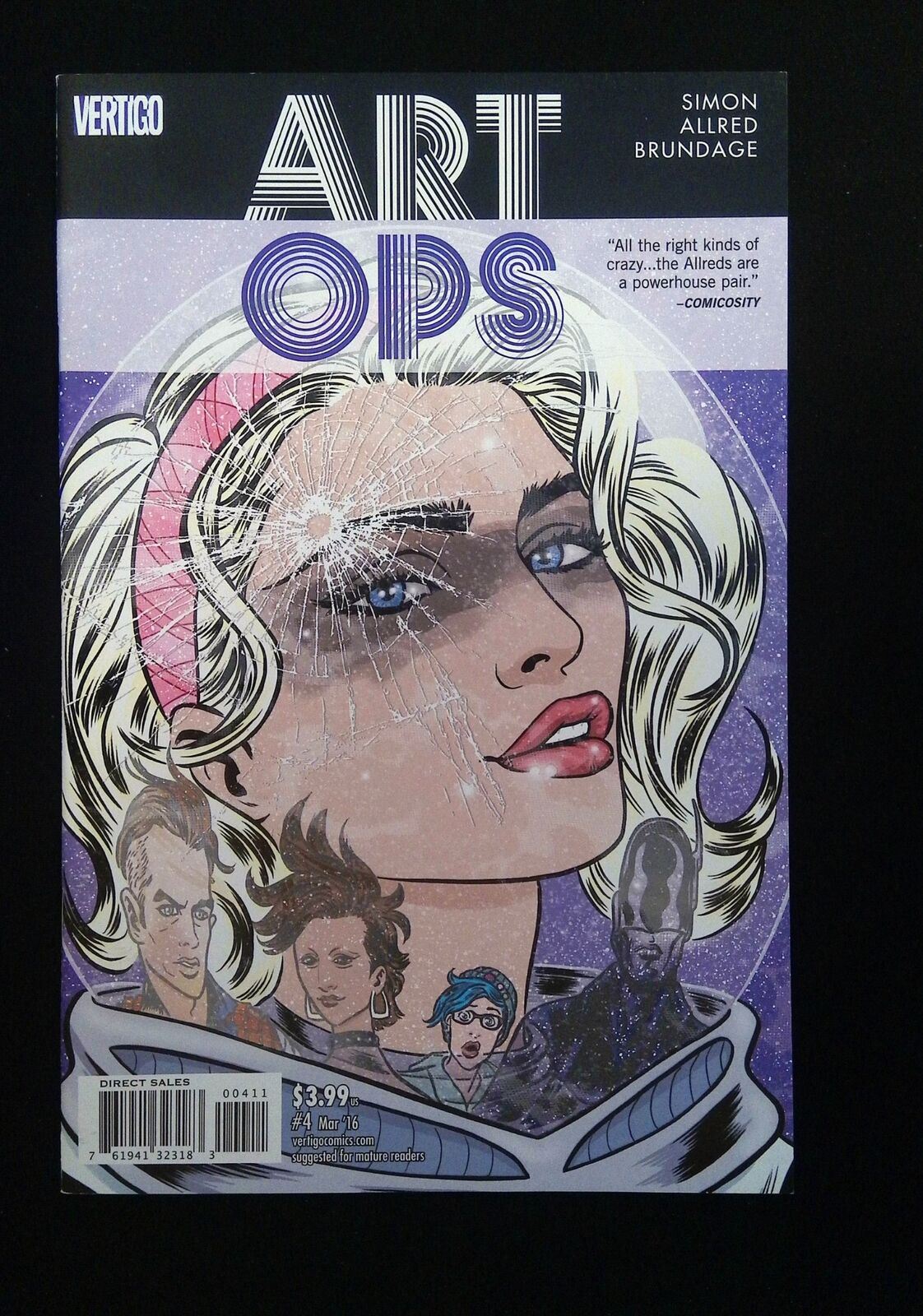 Art Ops #4 Dc Comics 2016 Vf/Nm