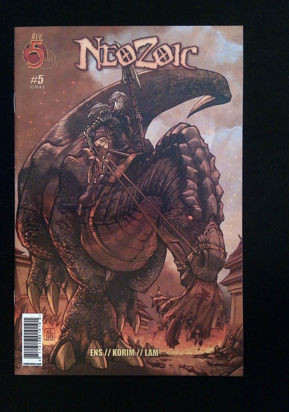 Neozoic #5 Red 5 Comics 2008 Vf+