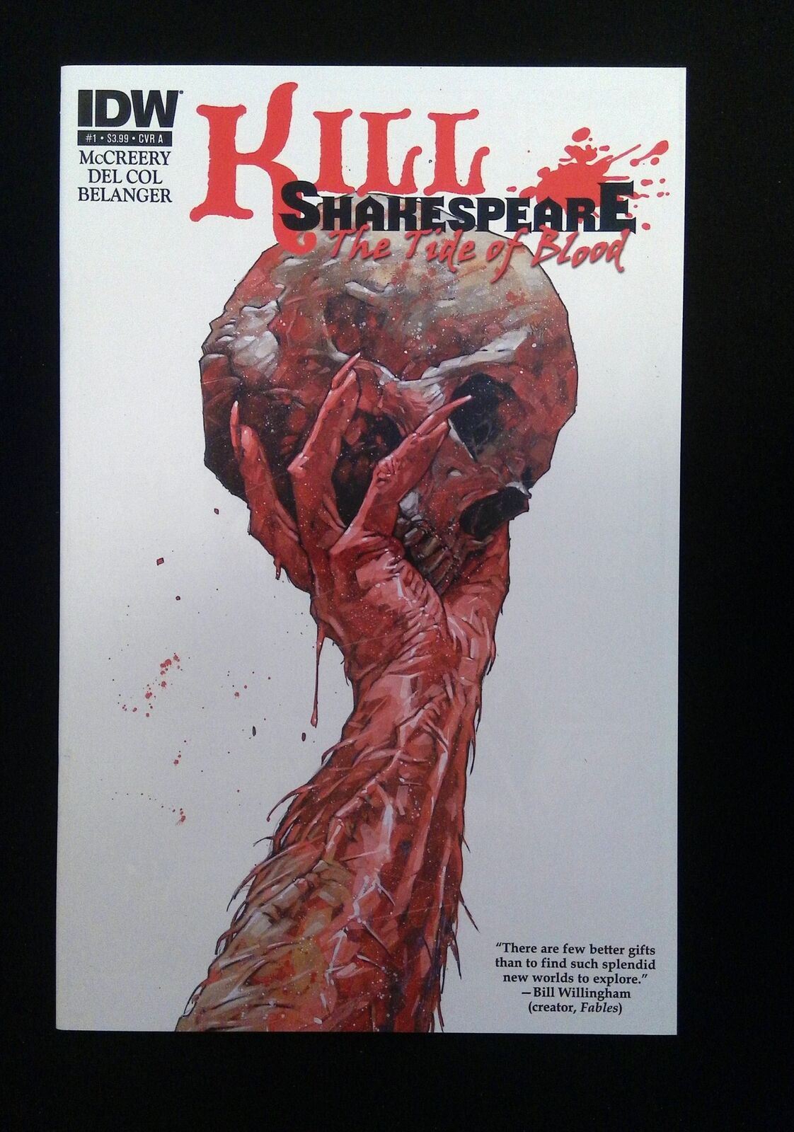 Kill Shakespear The Tide Of Blood #1 Idw Comics 2013 Nm