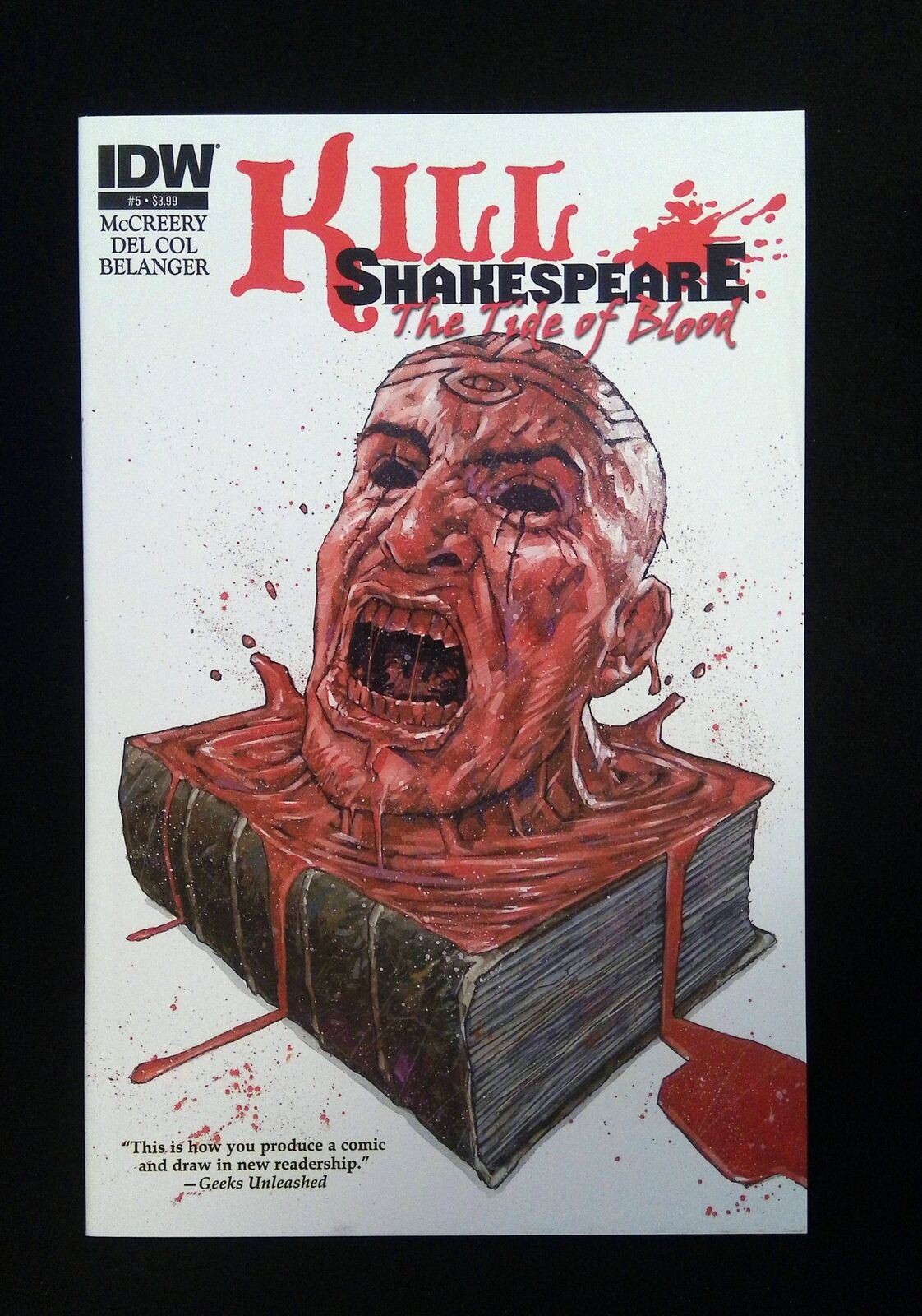 Kill Shakespear The Tide Of Blood #5 Idw Comics 2013 Nm