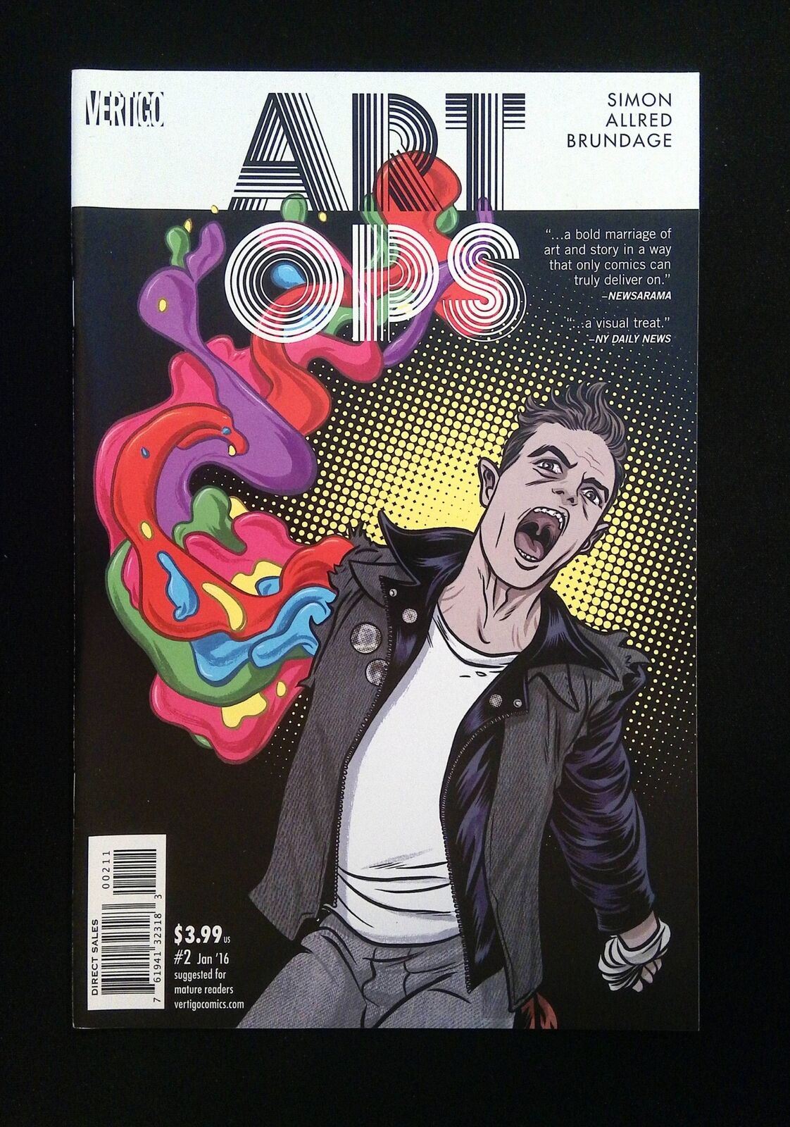 Art Ops #2 Dc Comics 2016 Vf/Nm