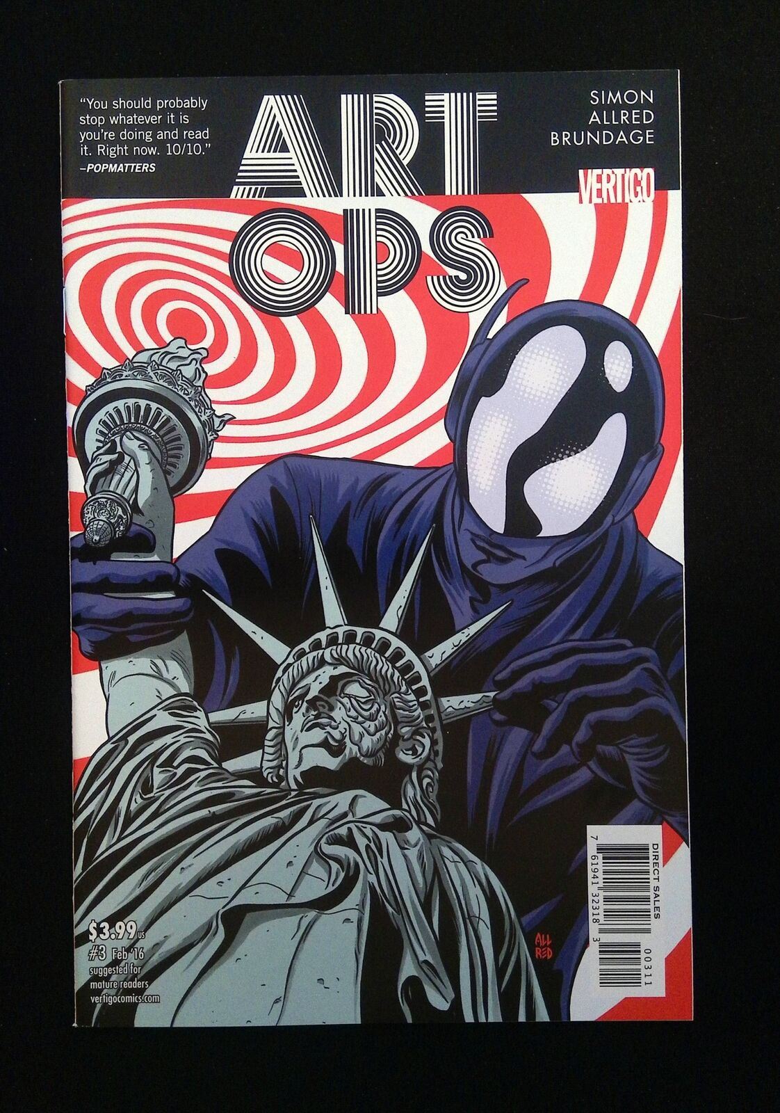 Art Ops #3 Dc Comics 2016 Nm