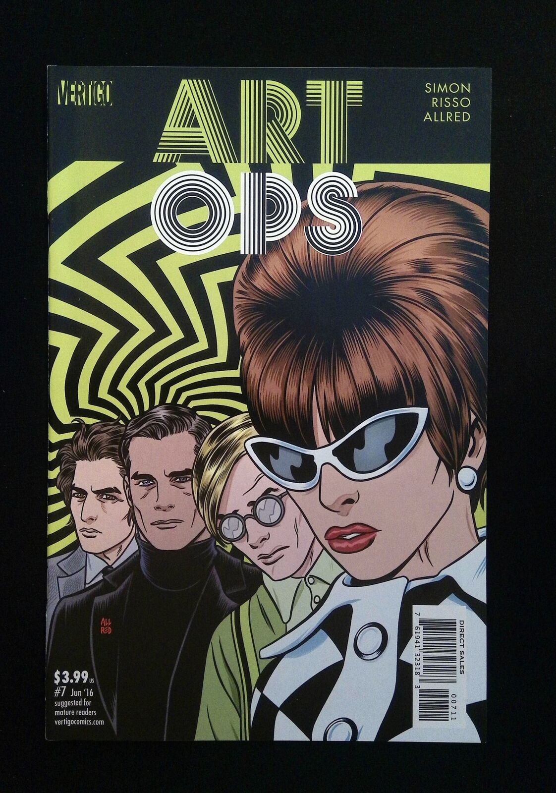 Art Ops #7 Dc Comics 2016 Nm-