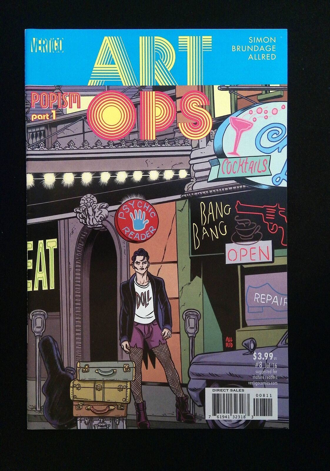 Art Ops #8 Dc Comics 2016 Vf/Nm