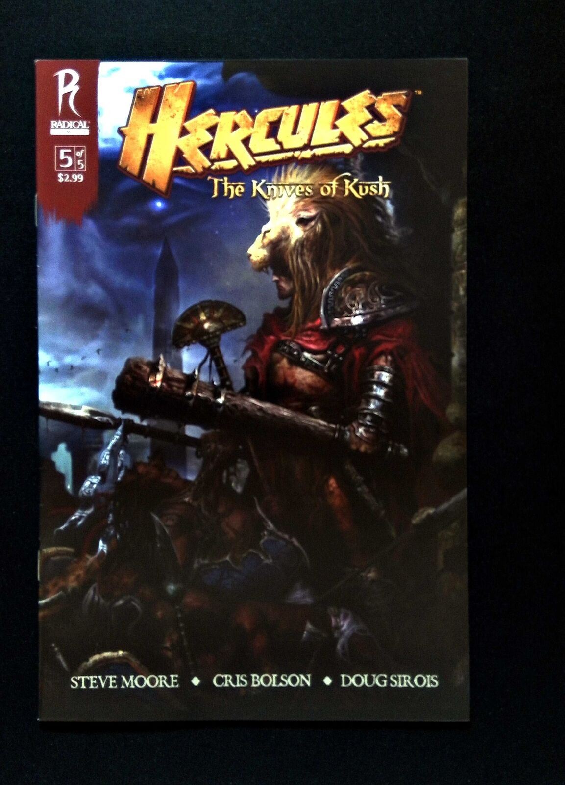 Hercules The Knives Of Kush #5 Radical Comics 2009 Vf+