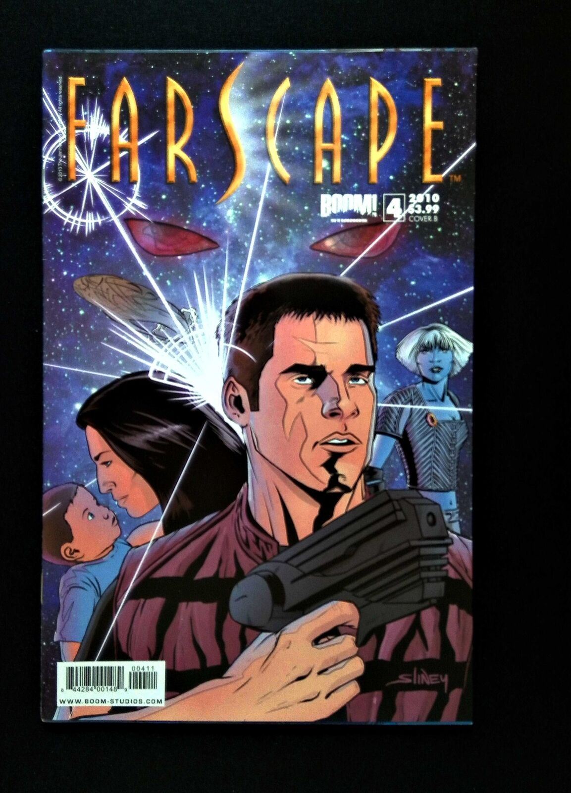 Farscape #4B Boom Comics 2009 Vf+ Sliney Variant